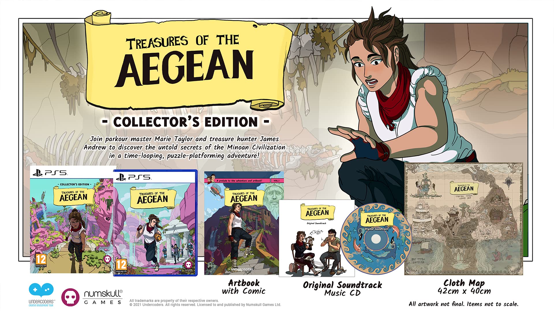 Treasures Of The Aegean Collector'S Edition PS5 - [PAL ESP] - Nuevo