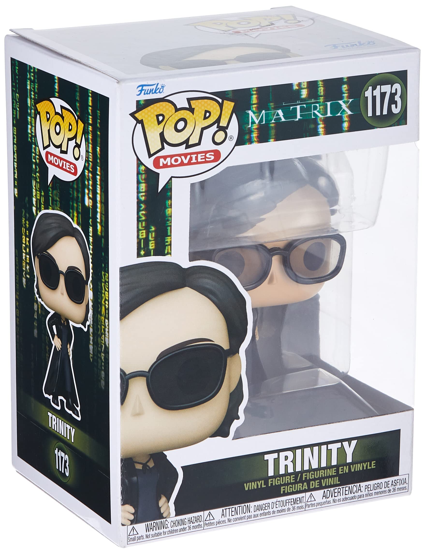 Funko Pop! Movies: The Matrix 4- Trinity - Figura De Vinilo Coleccionable - Idea De Regalo- Mercancia Oficial - Juguetes Para NiñOs Y Adultos - Movies Fans - MuñEco Para Coleccionistas
