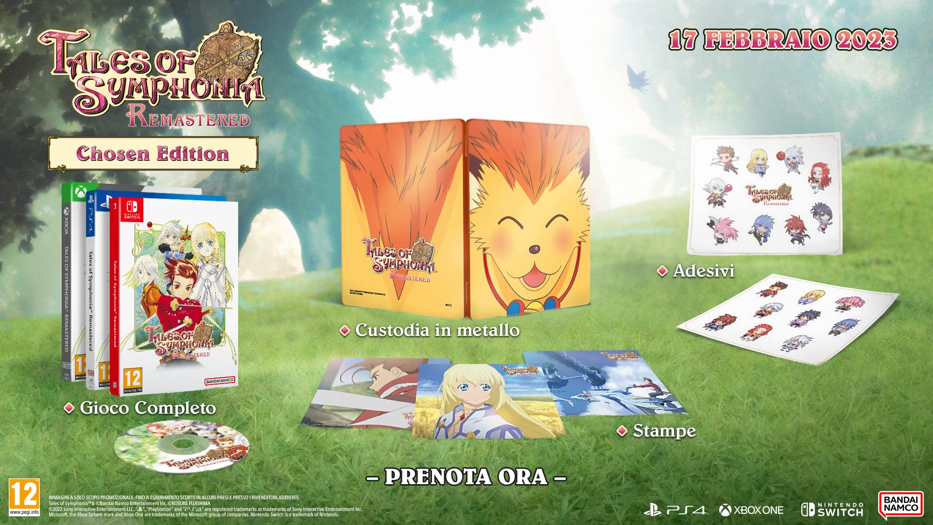 Tales Of Symphonia Remastered XBOX - ONE PAL ESP - Nuevo