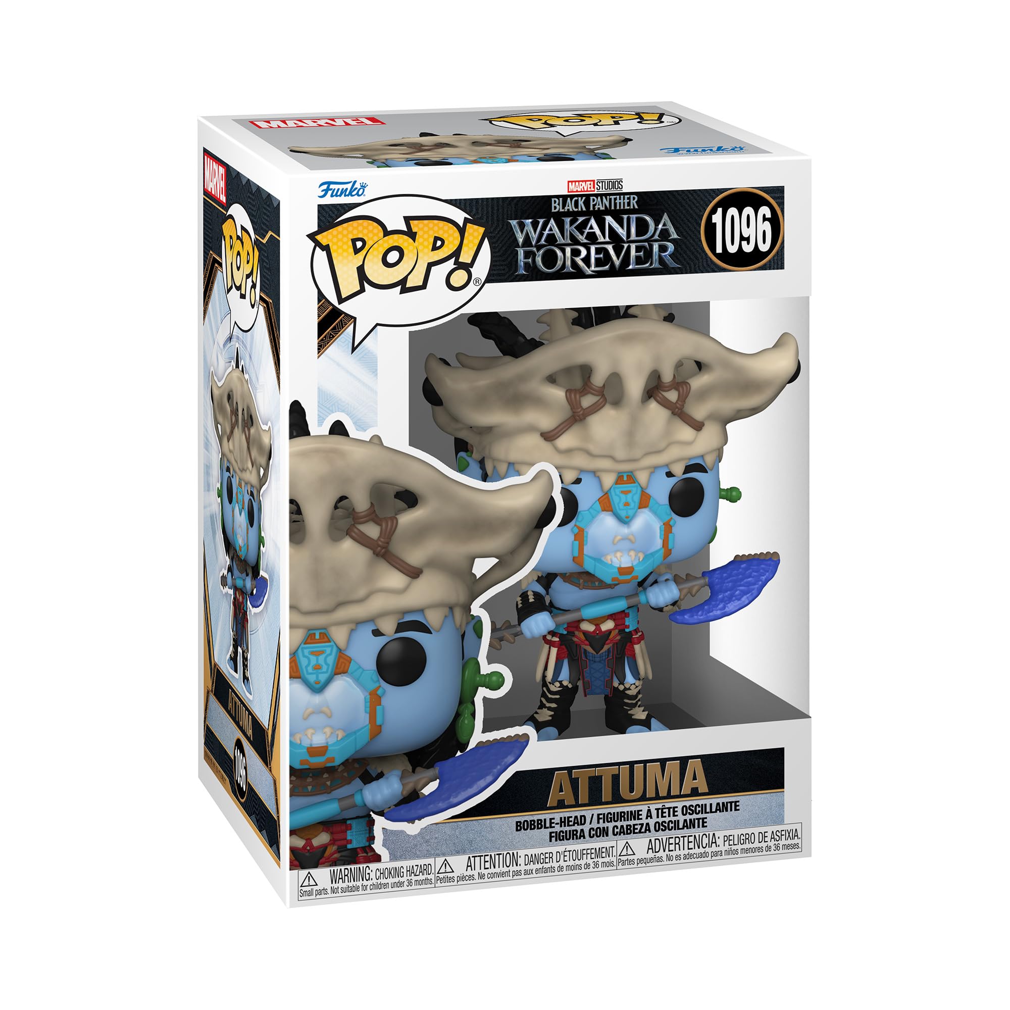 Funko Pop! Marvel - Black Panther: Wakanda Forever - Attuma - Figura De Vinilo Coleccionable - Idea De Regalo- Mercancia Oficial - Juguetes Para NiñOs Y Adultos - Movies Fans
