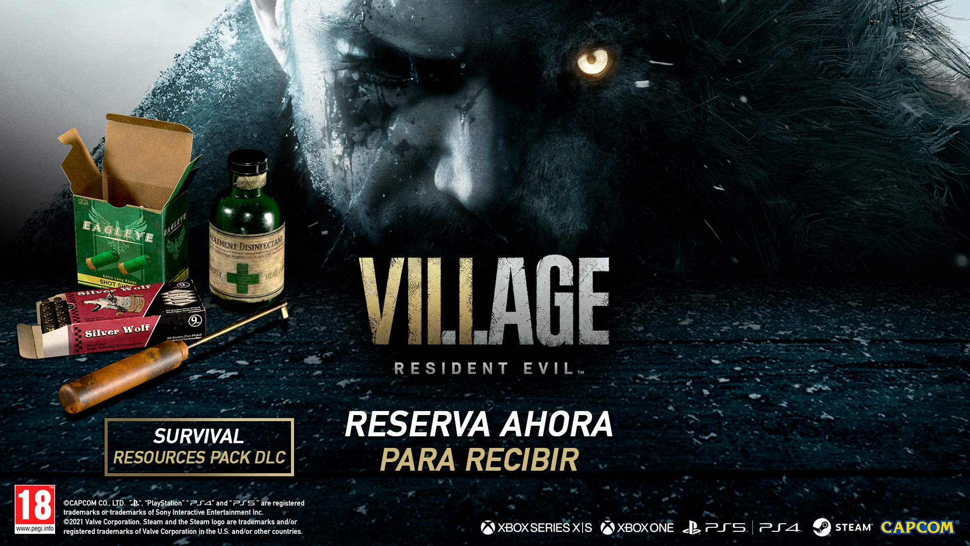 Resident Evil Village XBOX - SERIES X PAL ESP - Nuevo - Edición Lenticular