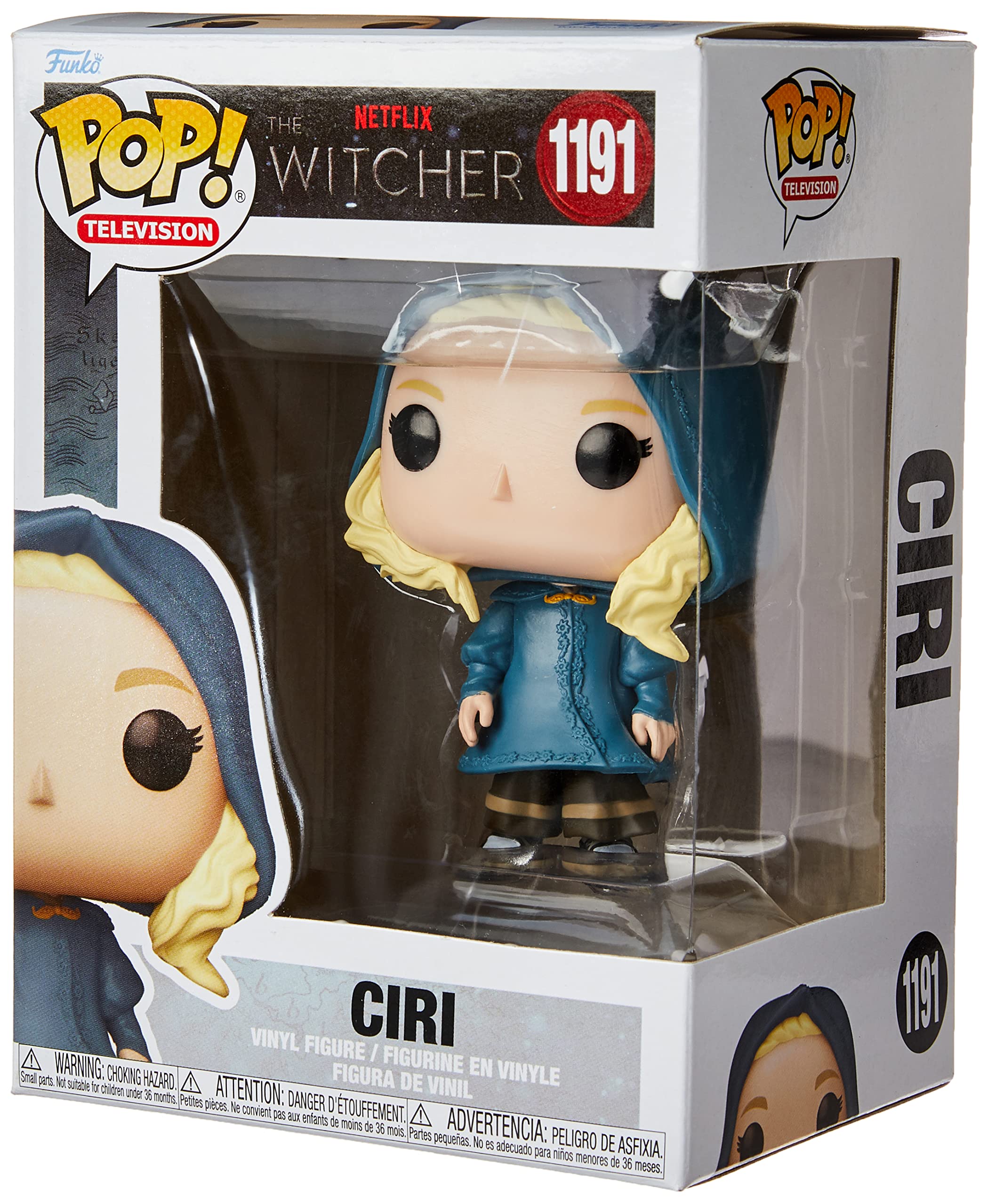 Funko Pop! Tv: Witcher - Ciri - The Witcher - El Brujo - Figura De Vinilo Coleccionable - Idea De Regalo- Mercancia Oficial - Juguetes Para NiñOs Y Adultos - Tv Fans - MuñEco Para Coleccionistas