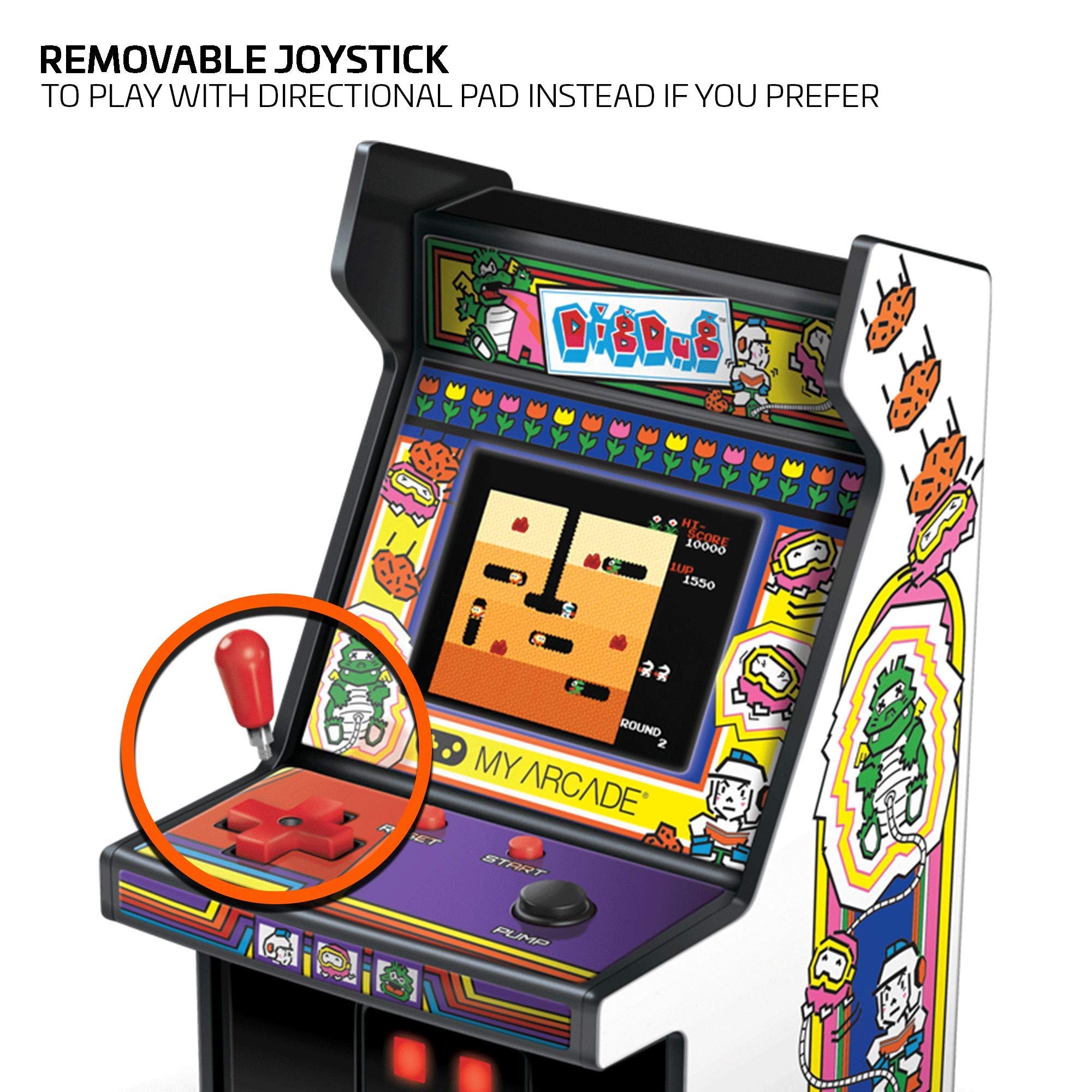Micro Player Retro Arcade - Dig Dug