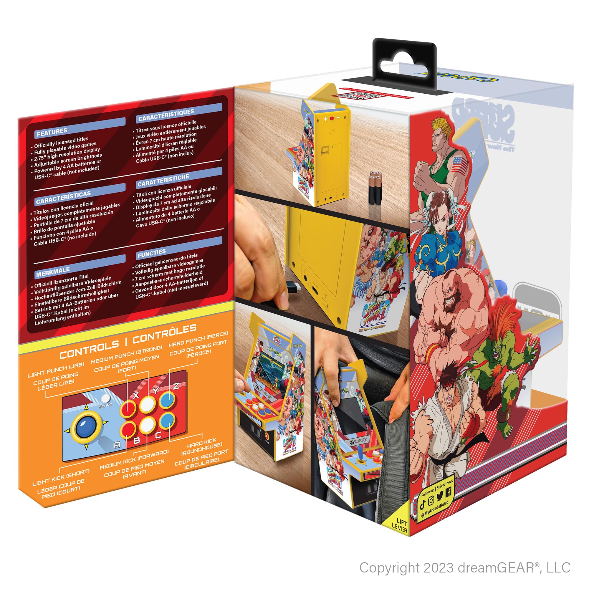 Micro Player Pro Street Fighter Ii 2 En 1