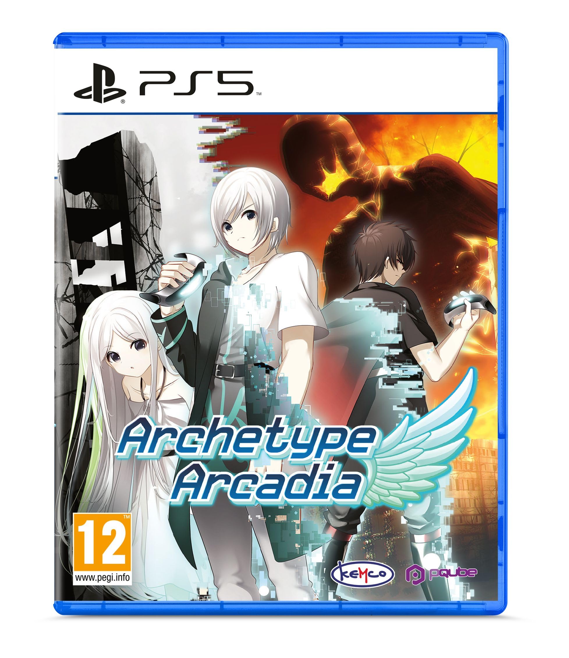 Pqube Archetype Arcadia - Novela Visual Postapocalíptica de Ciencia Ficción con Historia Profunda y Decisiones Clave