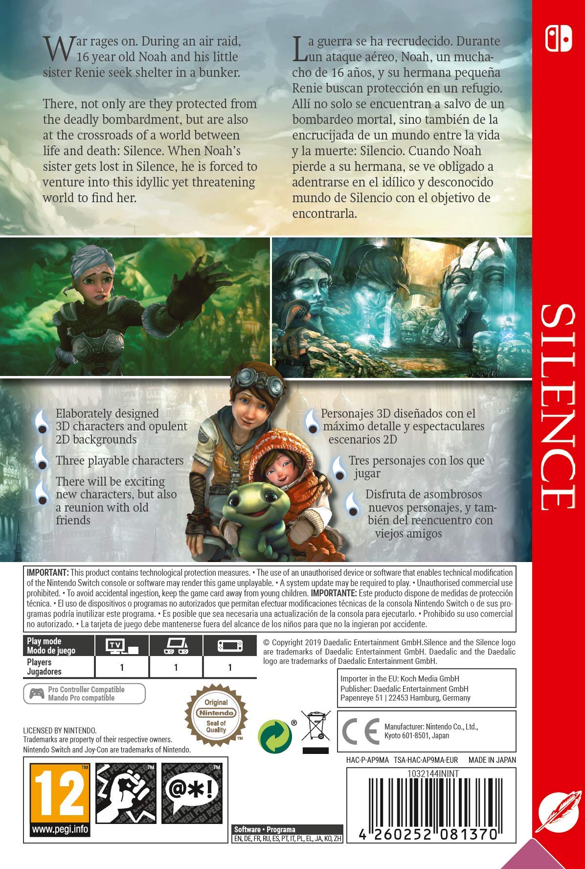 Silence - Le monde murmuré 2 (Switch International)