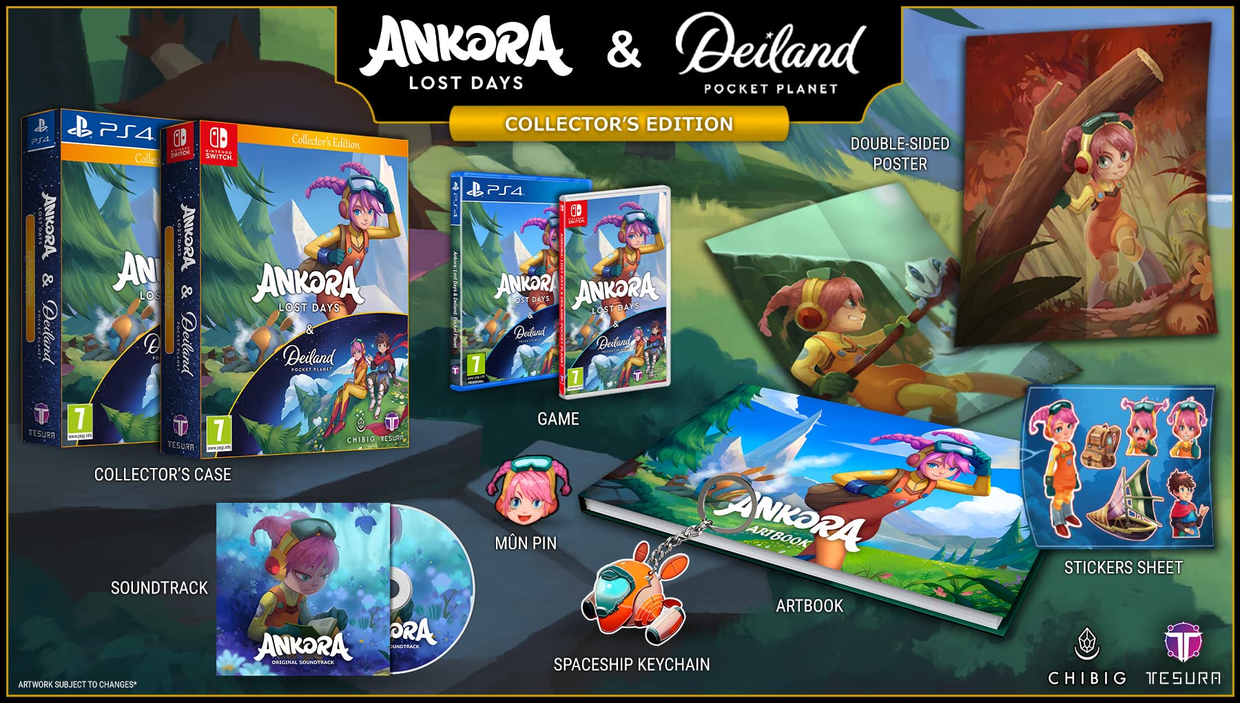 Ankora: Lost Days & Deiland: Pocket Planet Collector'S Edition