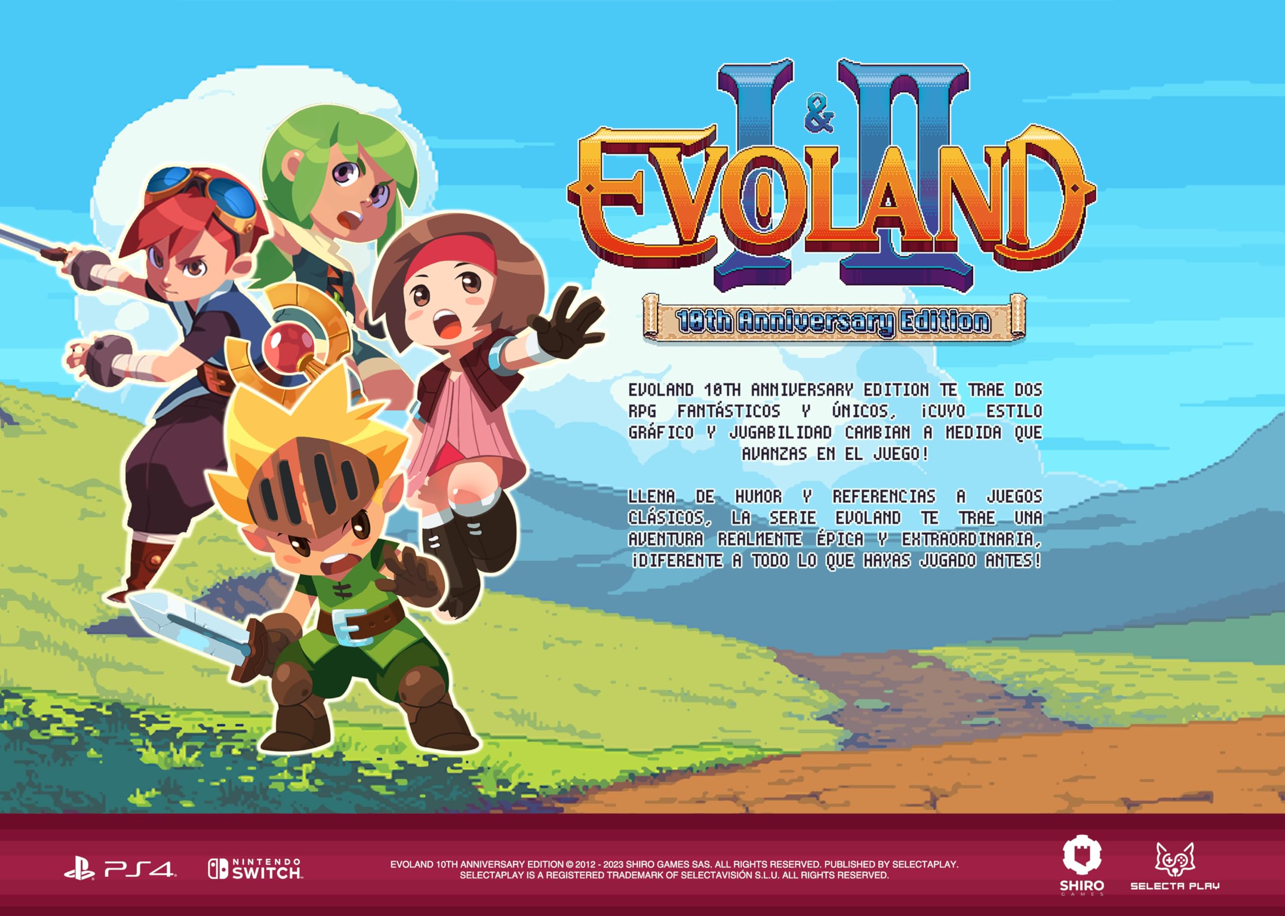 Evoland 10th Anniversary Edition PS4 - PAL ESP - Nuevo