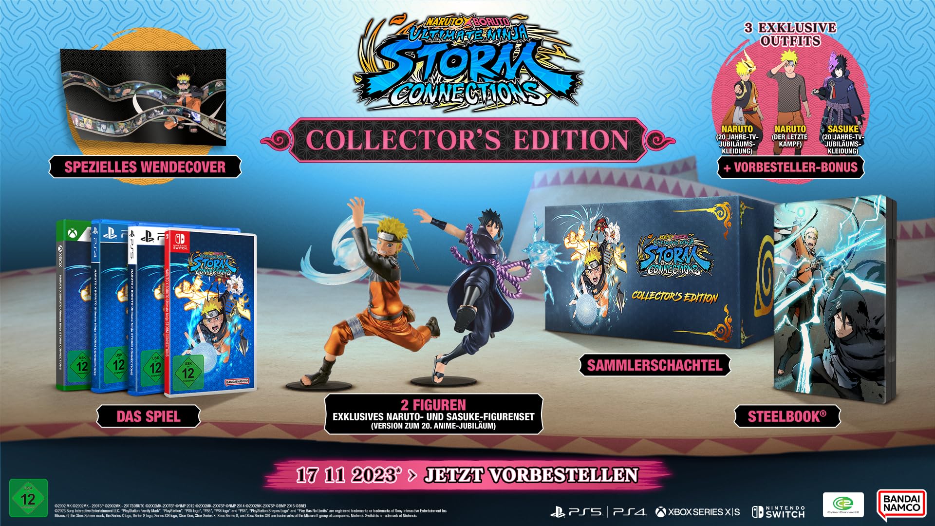 Naruto X Boruto Ultimate Ninja Storm Connections PS4 - PAL ESP - Nuevo