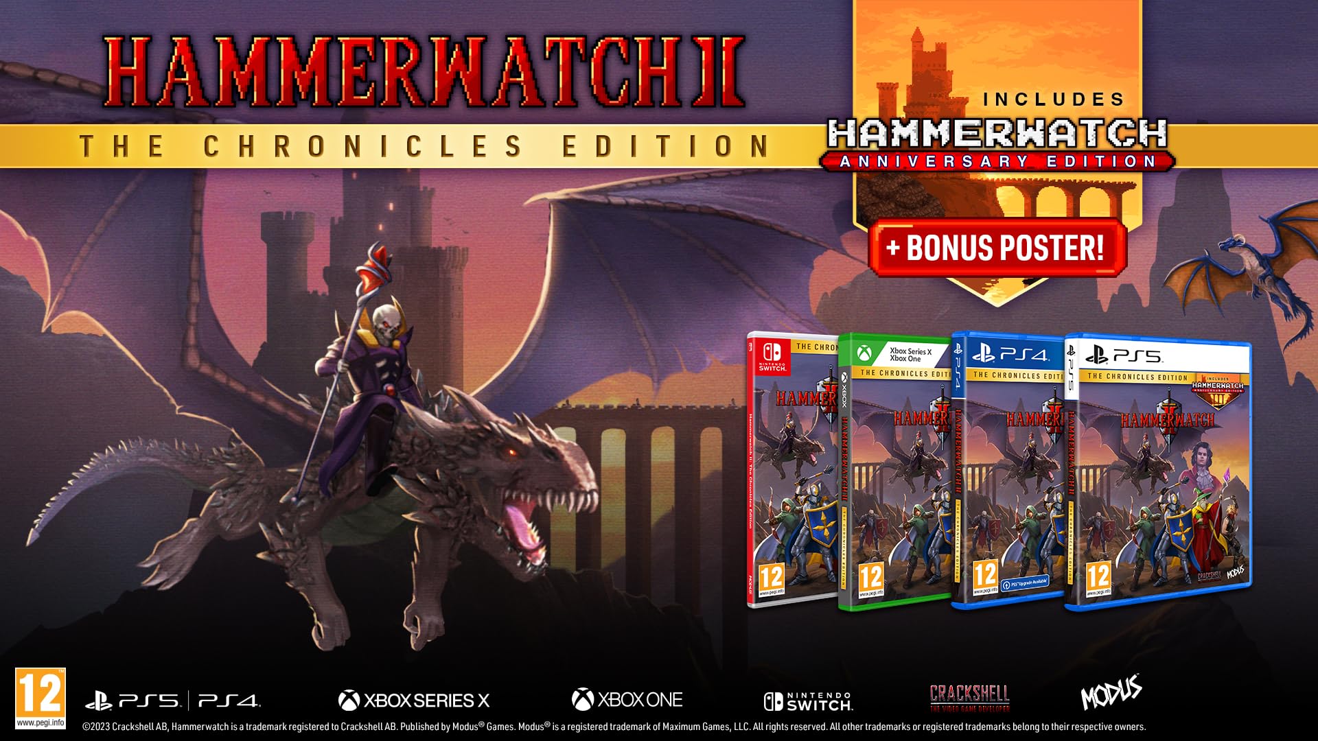Hammerwatch Ii: The Chronicles Edition PS5 - [PAL ESP] - Nuevo