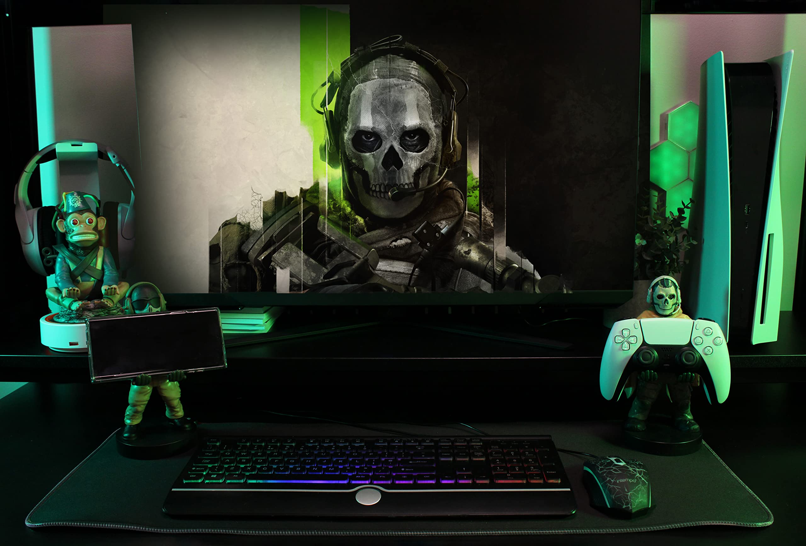 Cable Guy Captain Price, Soporte De SujecióN O Carga Para Mando De Consola Y Smartphone De Tu Personaje Favorito Con Licencia De Call Of Duty. Producto Con Licencia Oficial. Exquisite Gaming