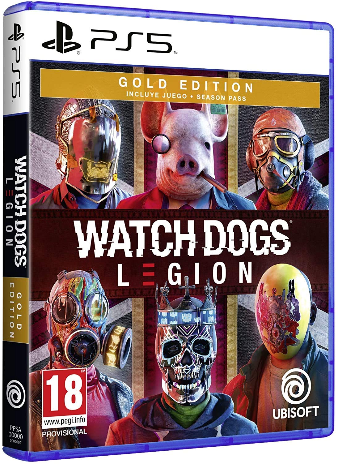 Watch Dogs Legion Gold PS5 - [PAL ESP] - Nuevo