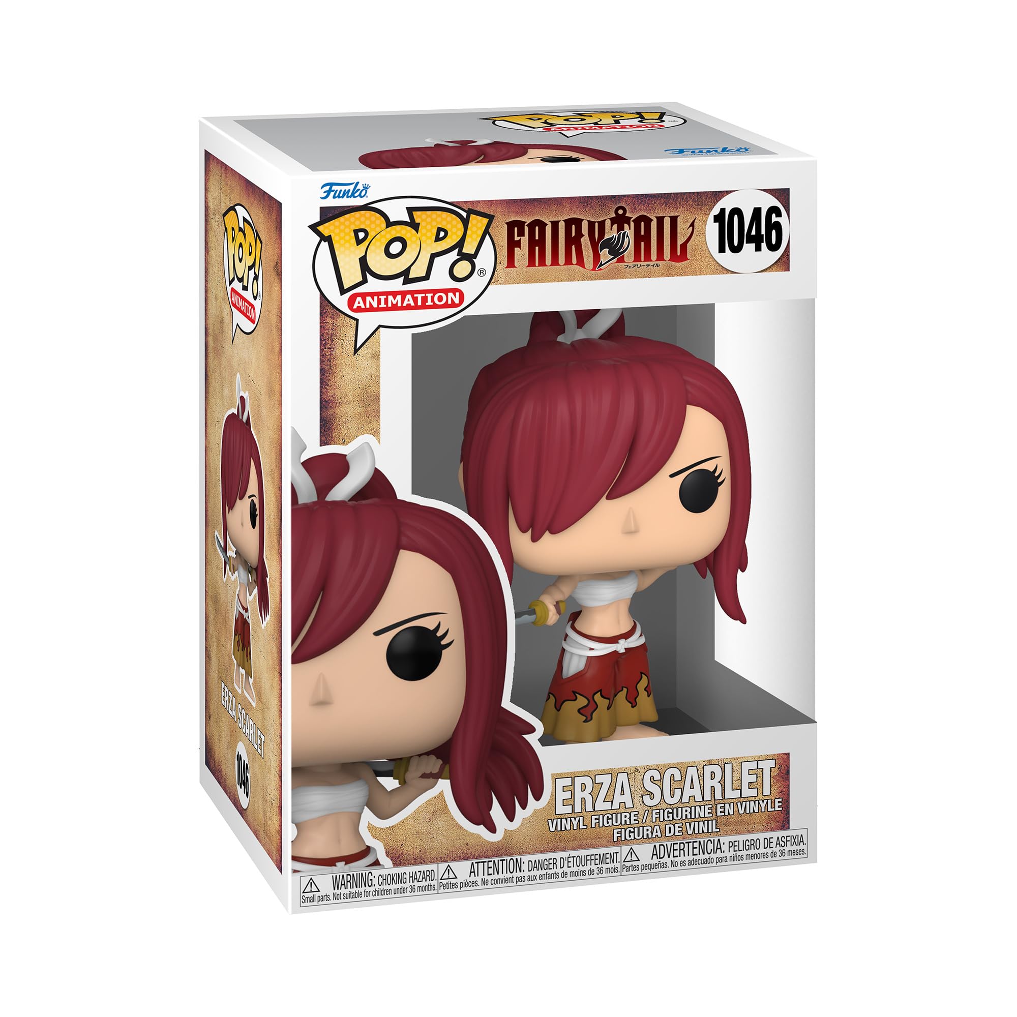 Funko Pop! Animation: Fairy Tail - Erza Scarlet - Figura De Vinilo Coleccionable - Idea De Regalo- Mercancia Oficial - Juguetes Para NiñOs Y Adultos - Anime Fans - MuñEco Para Coleccionistas