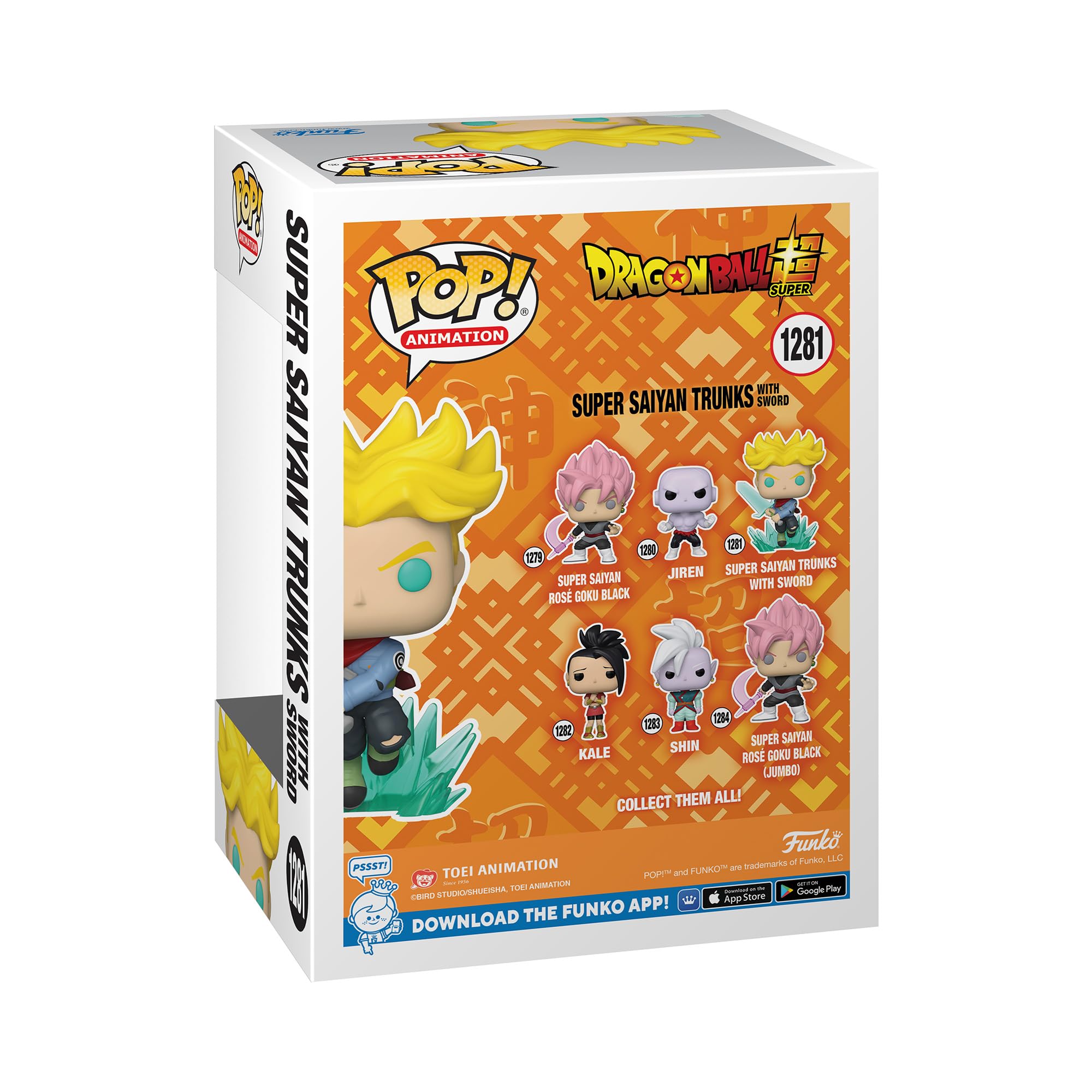 Funko Pop! Animation: Dbs - Super Saiyan Trunks With Sword - Dragon Ball Super - Figura De Vinilo Coleccionable - Idea De Regalo- Mercancia Oficial - Juguetes Para NiñOs Y Adultos - Anime Fans