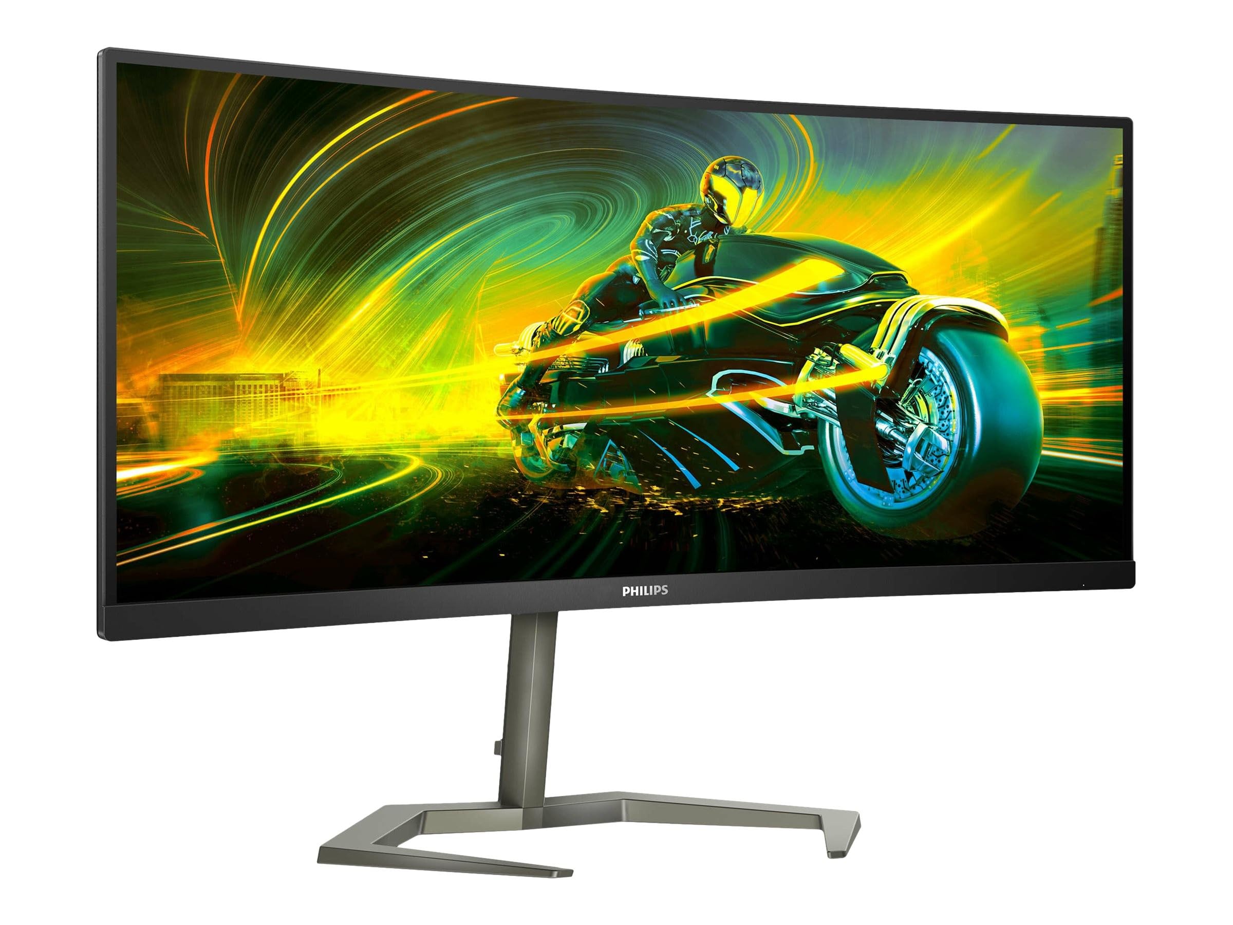 Monitor Gaming Curvo Philips Evnia 5000 34M1C5500VA 34'/ WQHD/ 1ms/ 165Hz/ VA/ Multimedia/ Negro