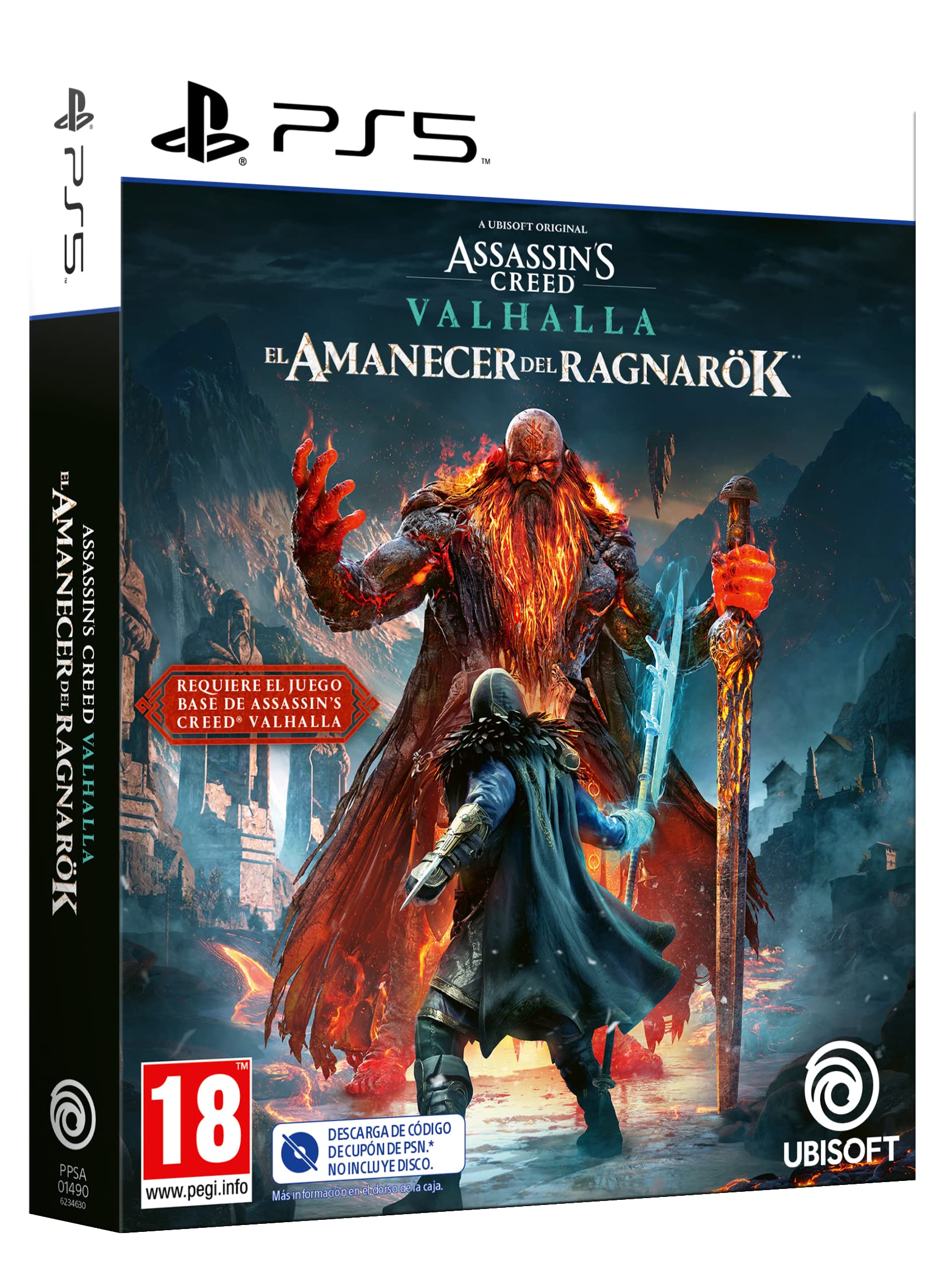 Assassin'S Creed Valhalla El Amanecer Del RagnaröK PS5 - PAL ESP - Nuevo