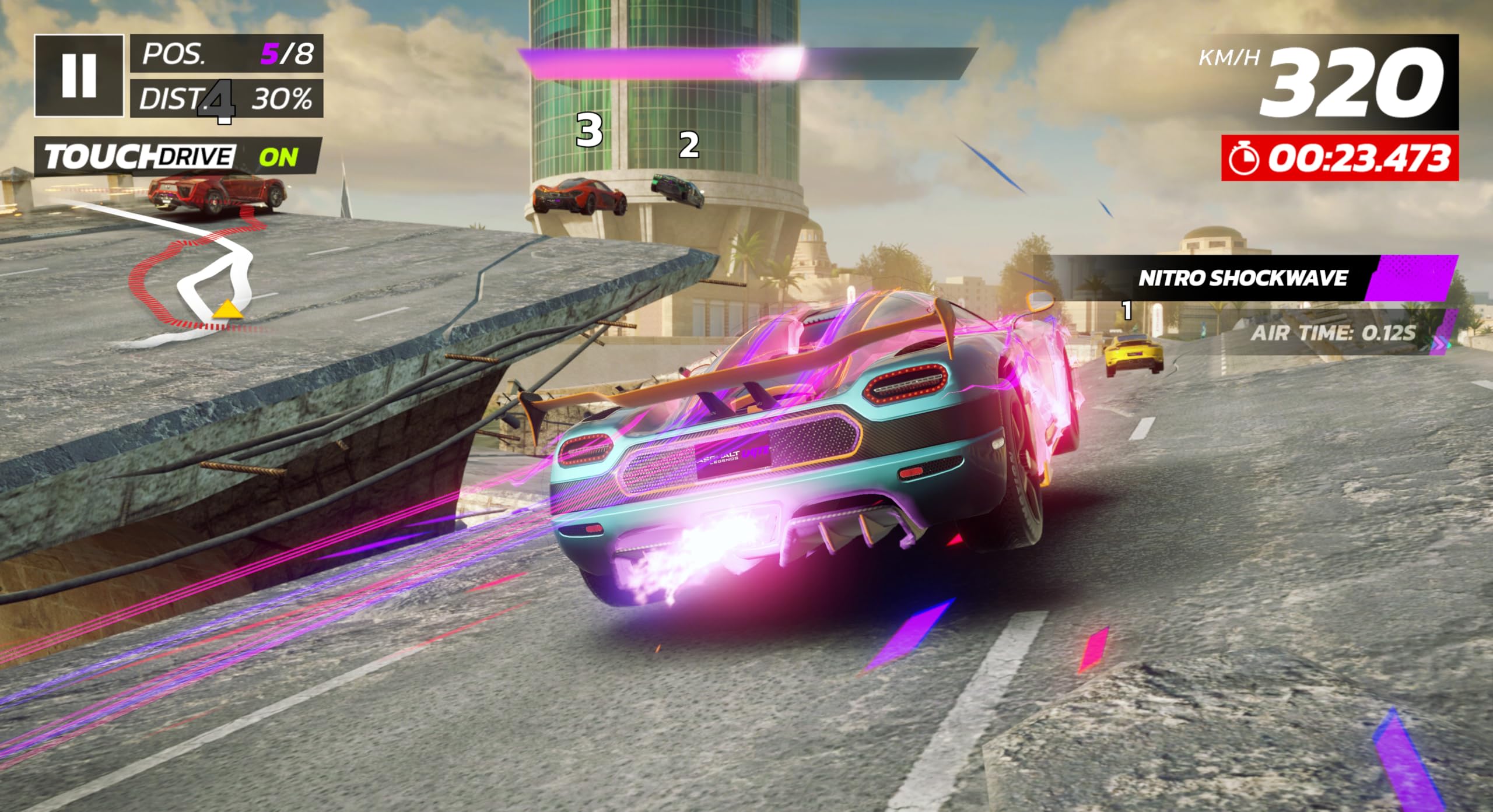 Asphalt Legen DS - unite: Supercharged edition