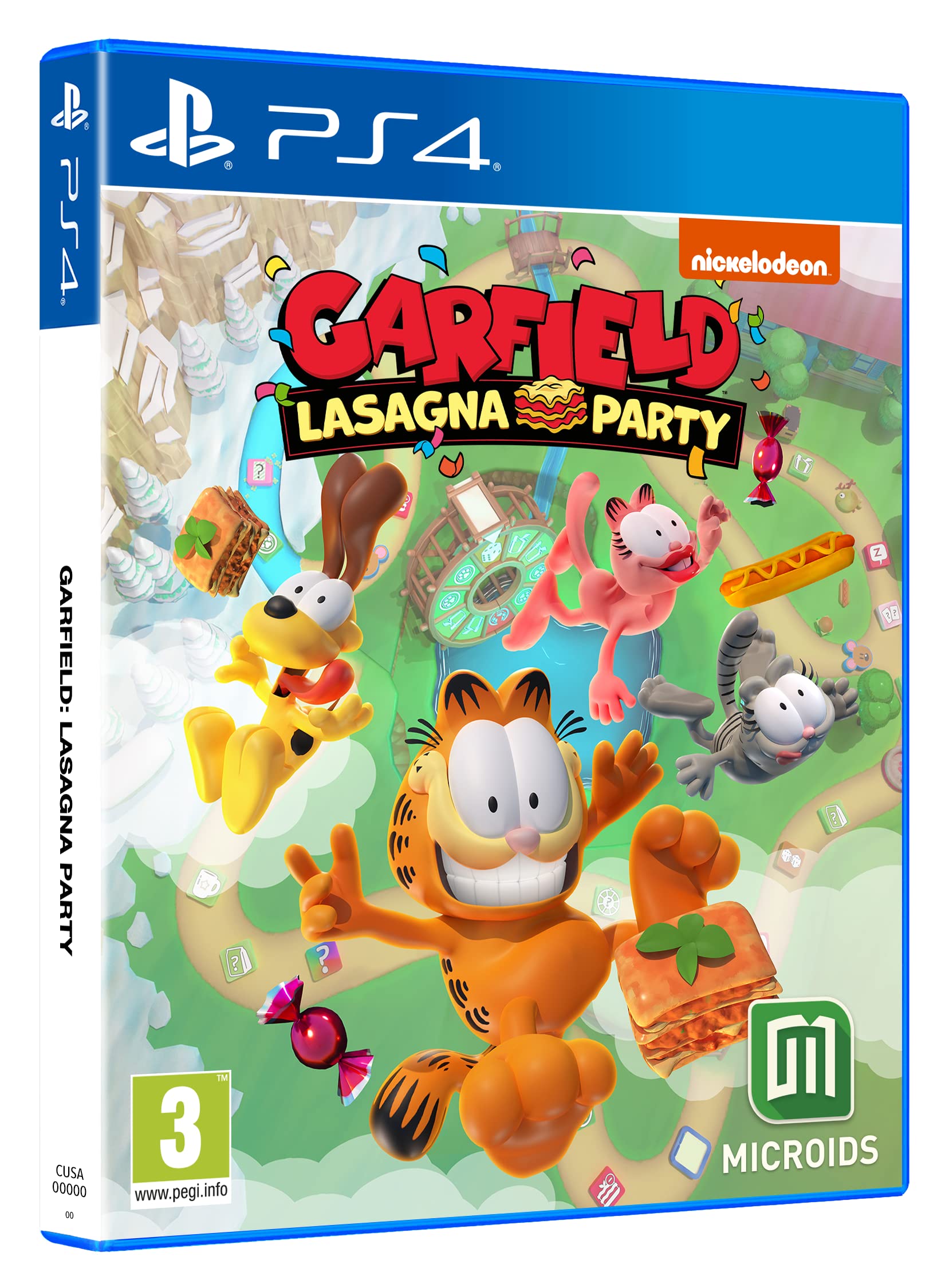 Garfield Lasagna Party PS4 - PAL ESP - Nuevo