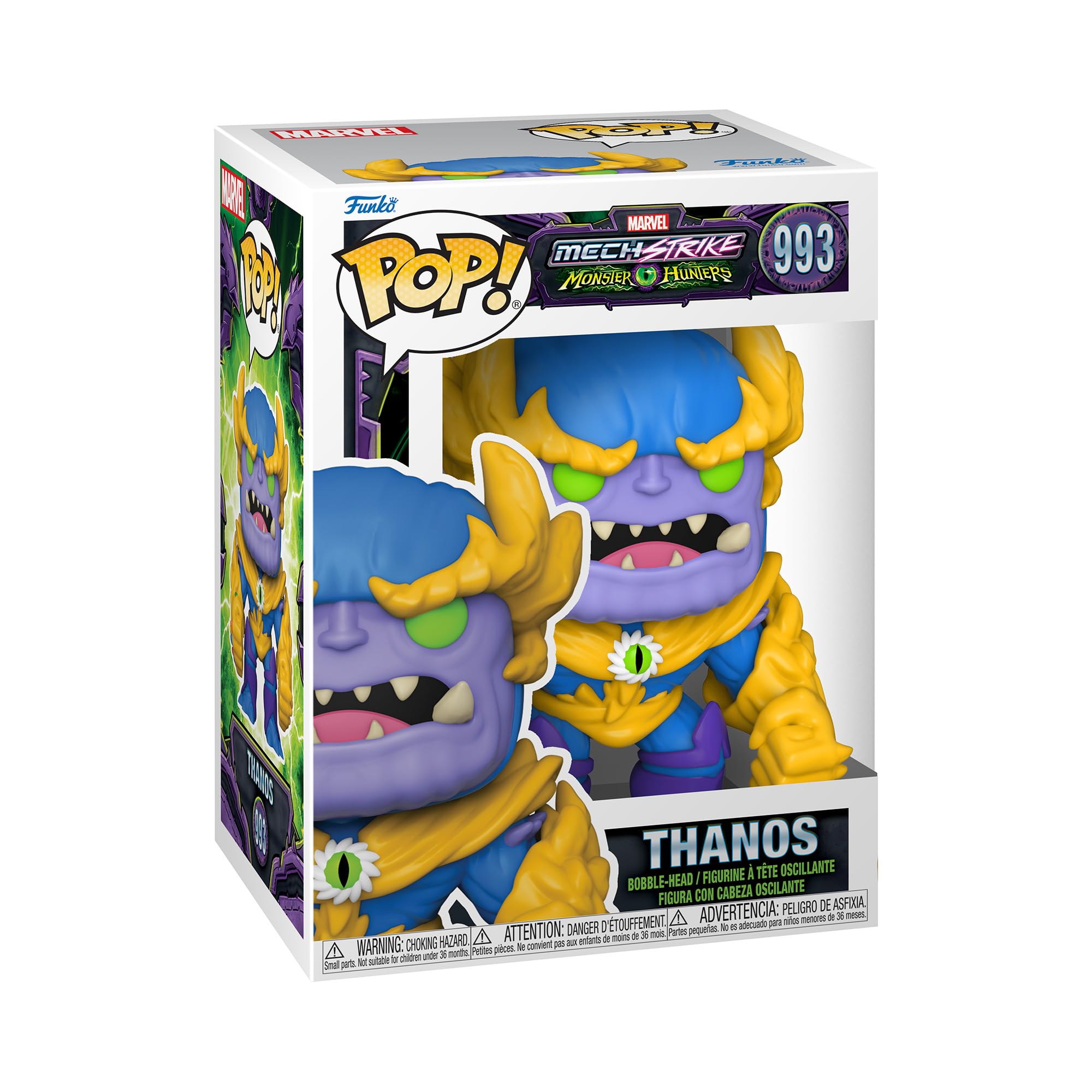 Funko Pop! Marvel: Monster Hunters - Thanos - Marvel Comics - CóMics Marvel - Figura De Vinilo Coleccionable - Idea De Regalo- Mercancia Oficial - Juguetes Para NiñOs Y Adultos - Comic Books Fans