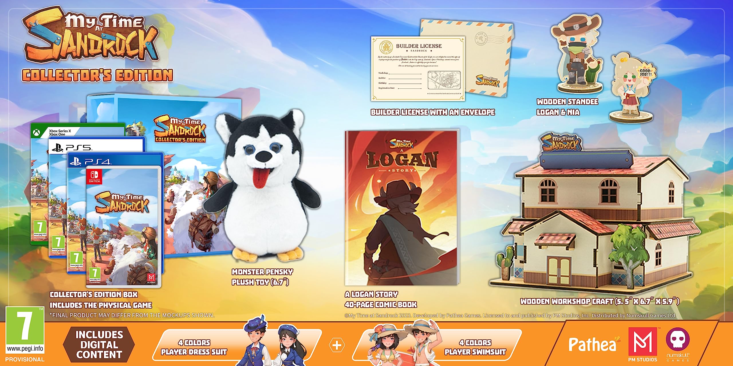 My Time At Sandrock Collector Edition PS5 - [PAL ESP] - Nuevo