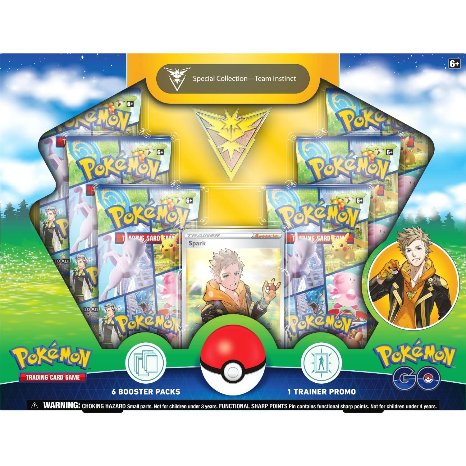 Pokemon- ColeccióN De Equipo Especial Go, Multicolor, úNico (The Company 290-85053)