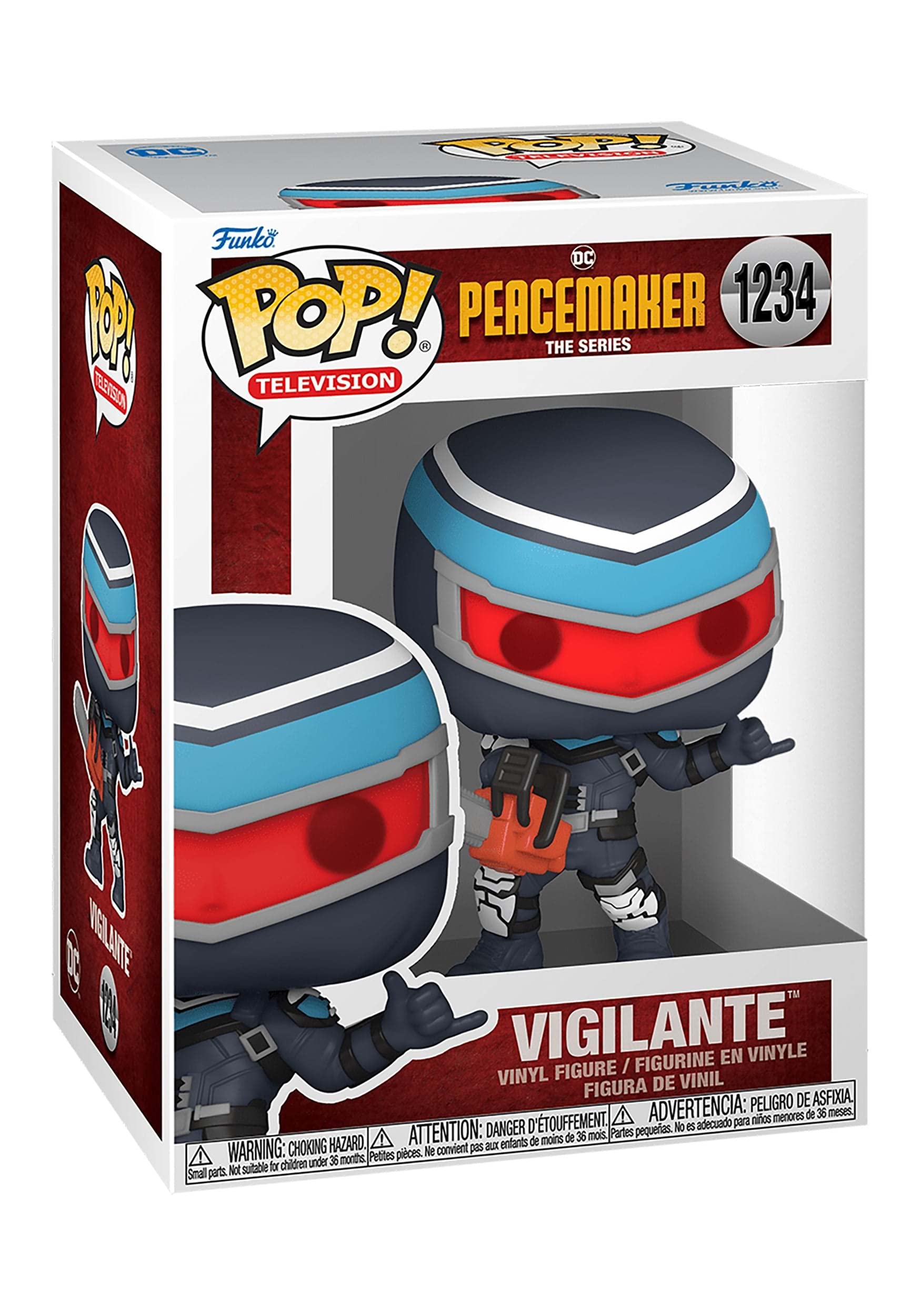 Funko Pop! Tv: Peacemaker-Vigilante/Bloo DS - port - Figura de Vinilo Coleccionable - Idea de Regalo- Mercancia Oficial - Juguetes para Niños y Adultos - TV Fans - Muñeco para Coleccionistas y Exposición