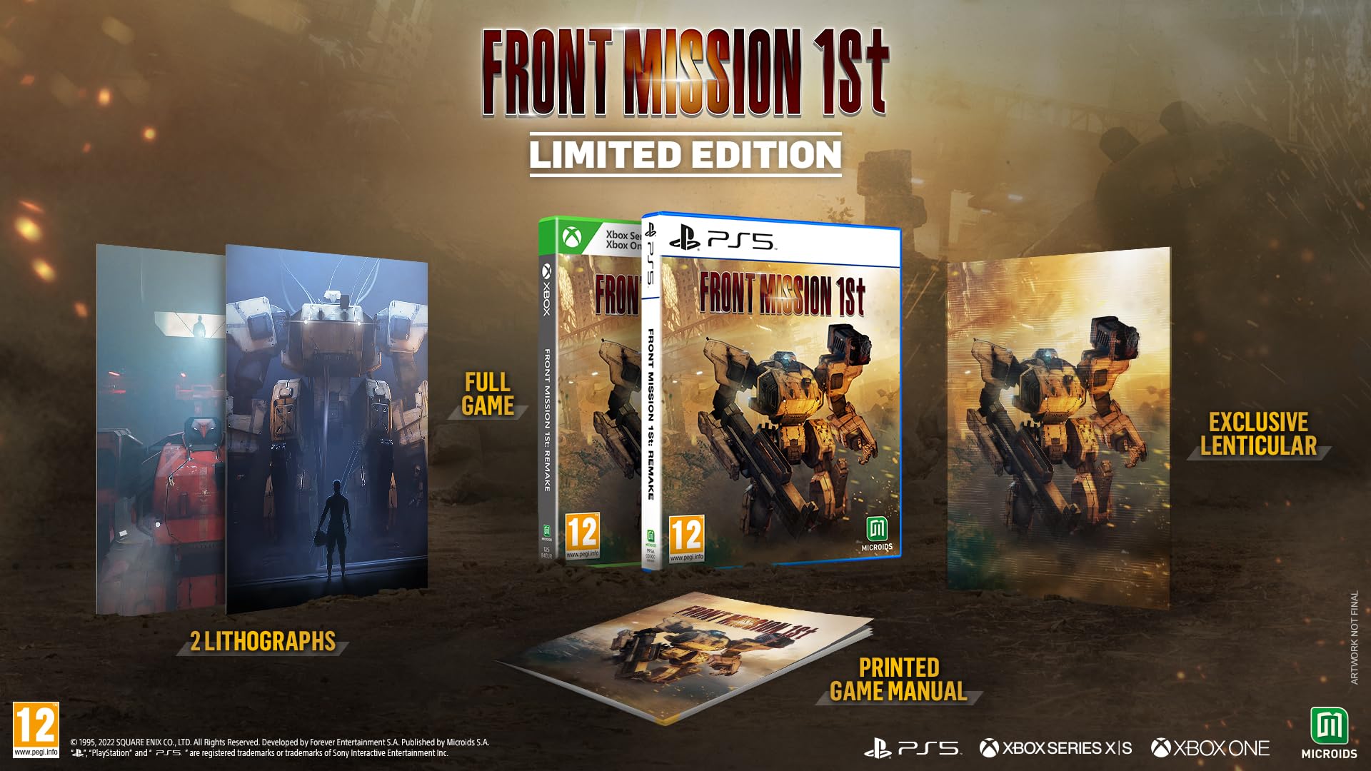 Front Mission 1st Remake XBOX - SERIES X PAL ESP - Nuevo