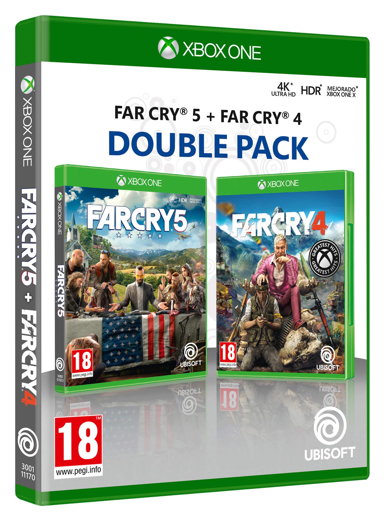 Double Pack: Far Cry 4 + Far Cry 5 XBOX - ONE [PAL ESP] - Nuevo