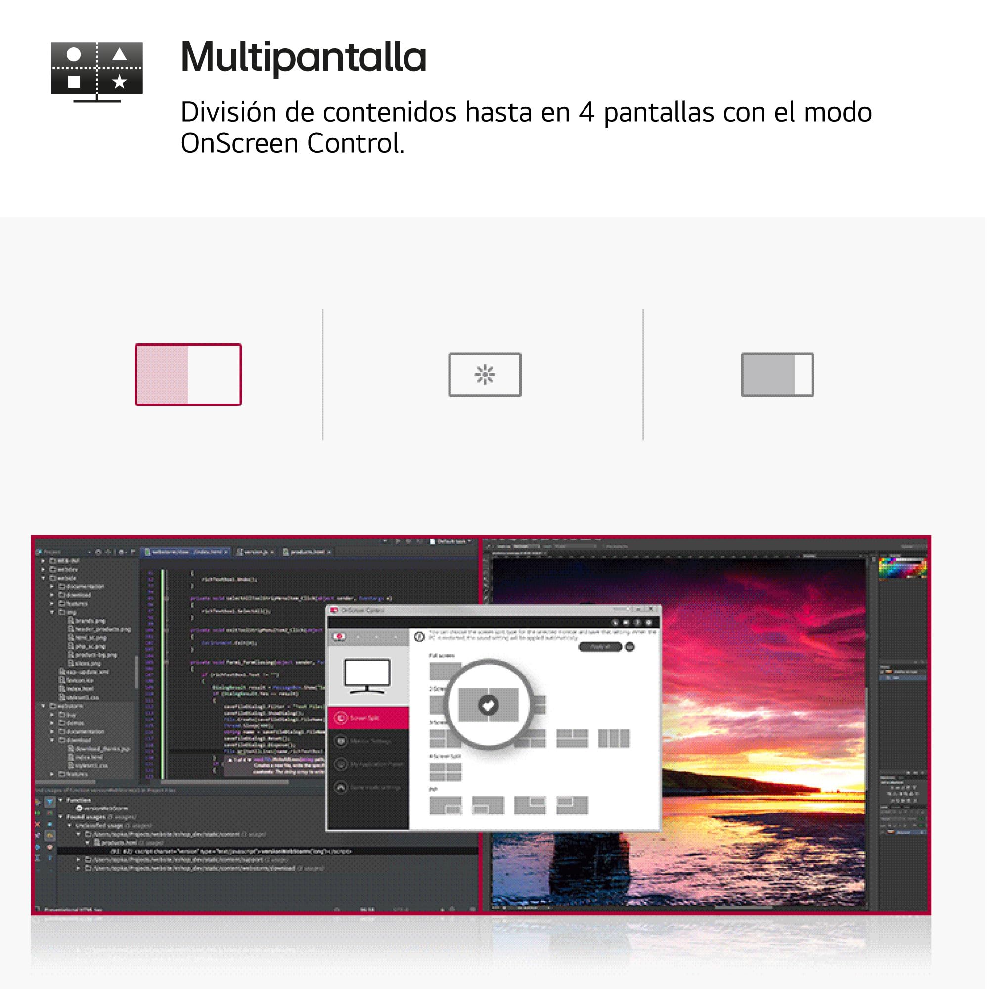 Monitor Profesional Ultrapanorámico Curvo LG UltraWide 38WR85QC-W 37.5'/ WQHD+/ Multimedia/ Blanco