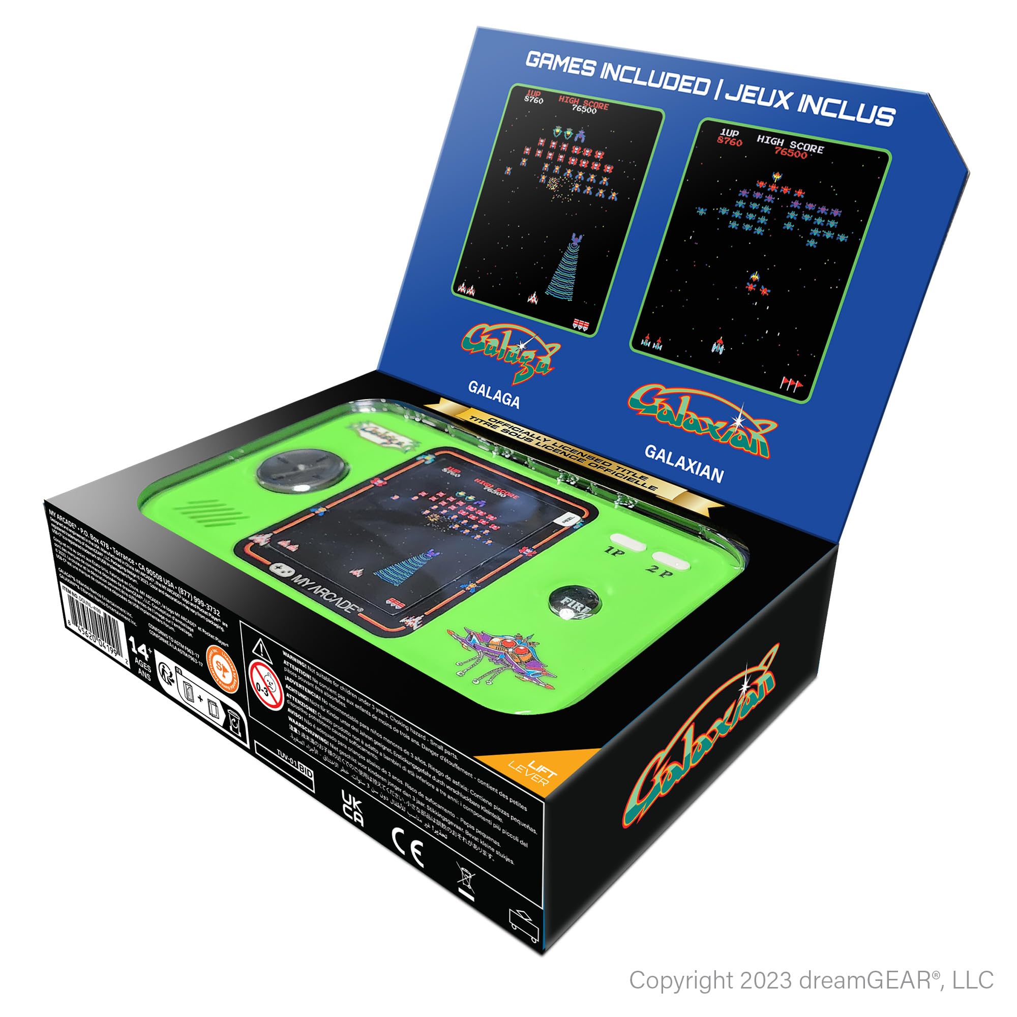 My Arcade - Galaga Pocket Player Pro