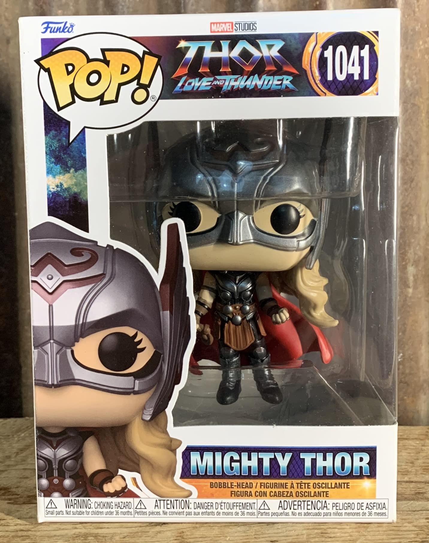 Funko Pop! Marvel: Thor: Love And Thunder - Mighty Thor - Figura De Vinilo Coleccionable - Idea De Regalo- Mercancia Oficial - Juguetes Para NiñOs Y Adultos - Movies Fans - MuñEco Para Coleccionistas
