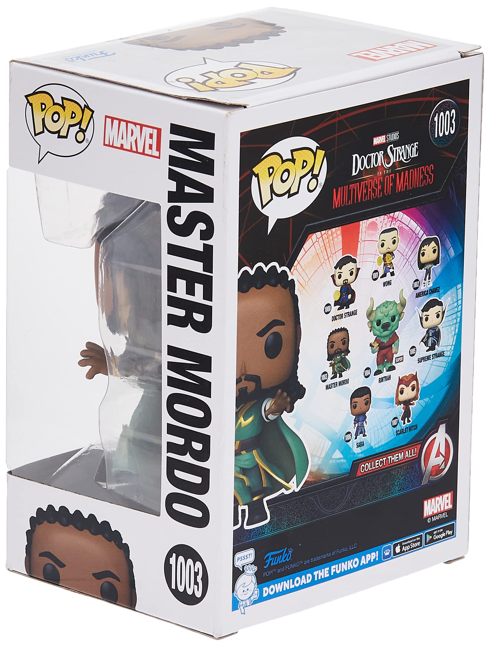 Funko Pop! Marvel: - Master Mordo - Doctor Strange - Figura De Vinilo Coleccionable - Idea De Regalo- Mercancia Oficial - Juguetes Para NiñOs Y Adultos - Movies Fans - MuñEco Para Coleccionistas