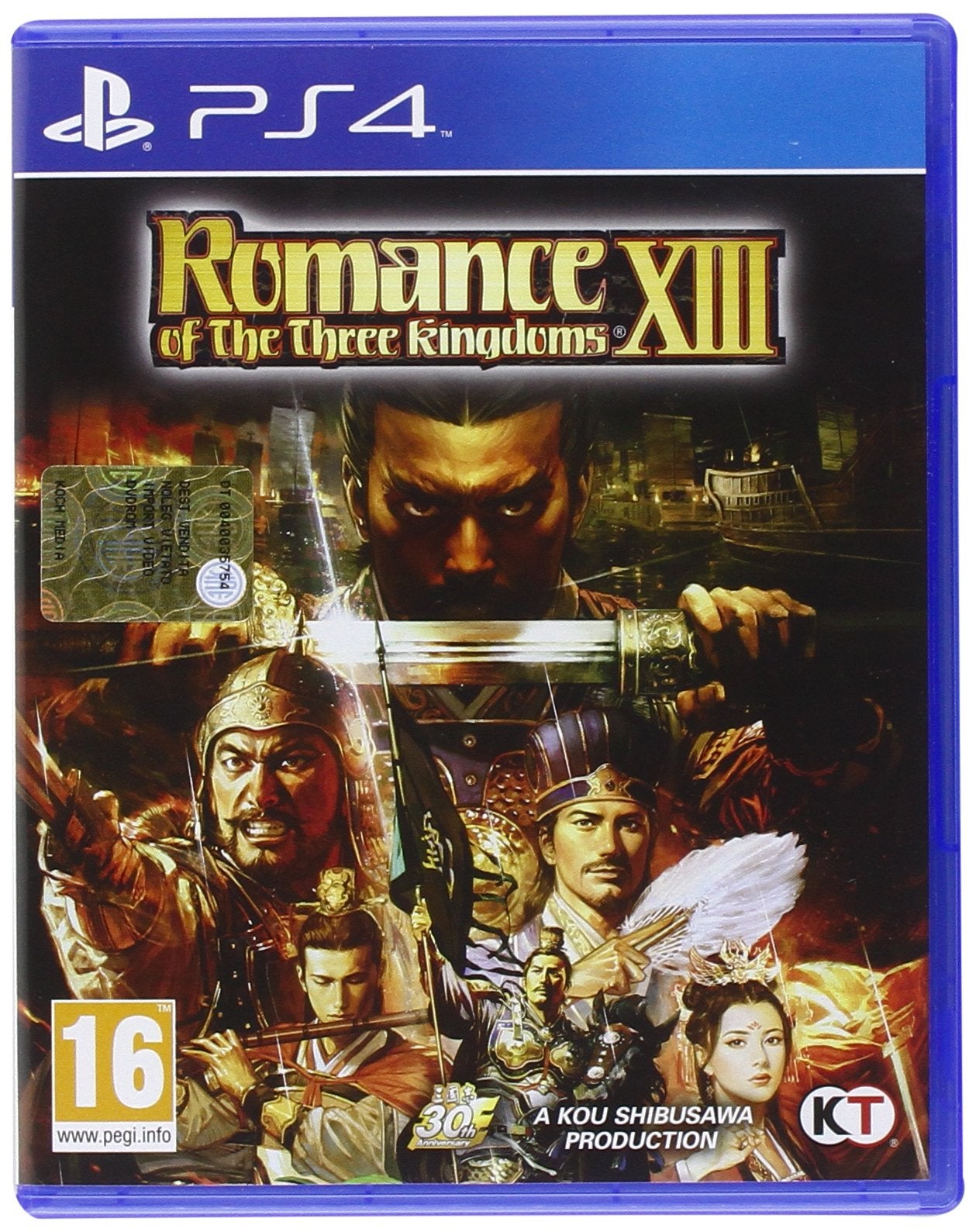 Romance Of The Three Kingdoms Xiii PS4 - PAL ESP - Nuevo