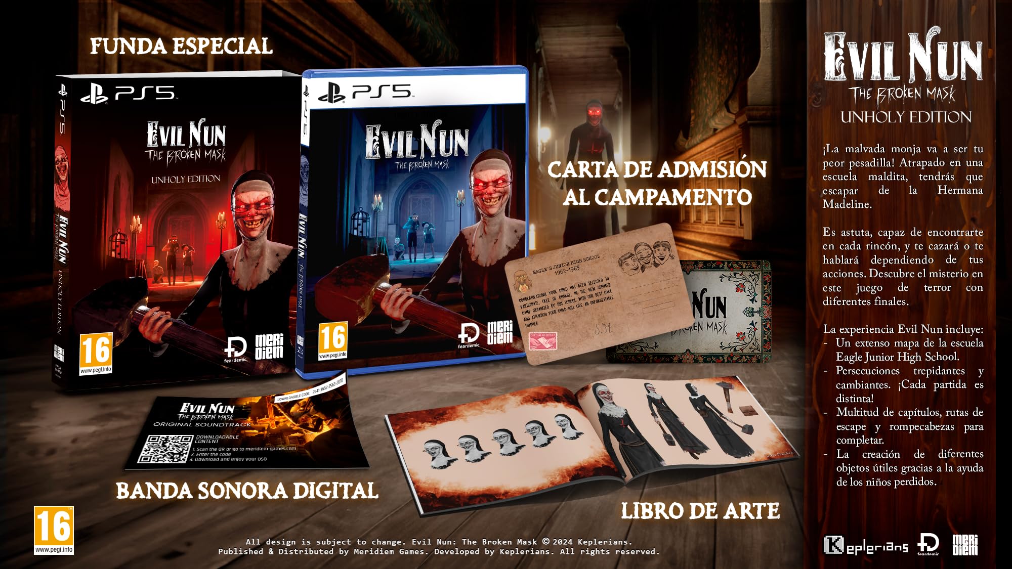 EVIL NUN: THE BROKEN MASK - UNHOLY EDITION