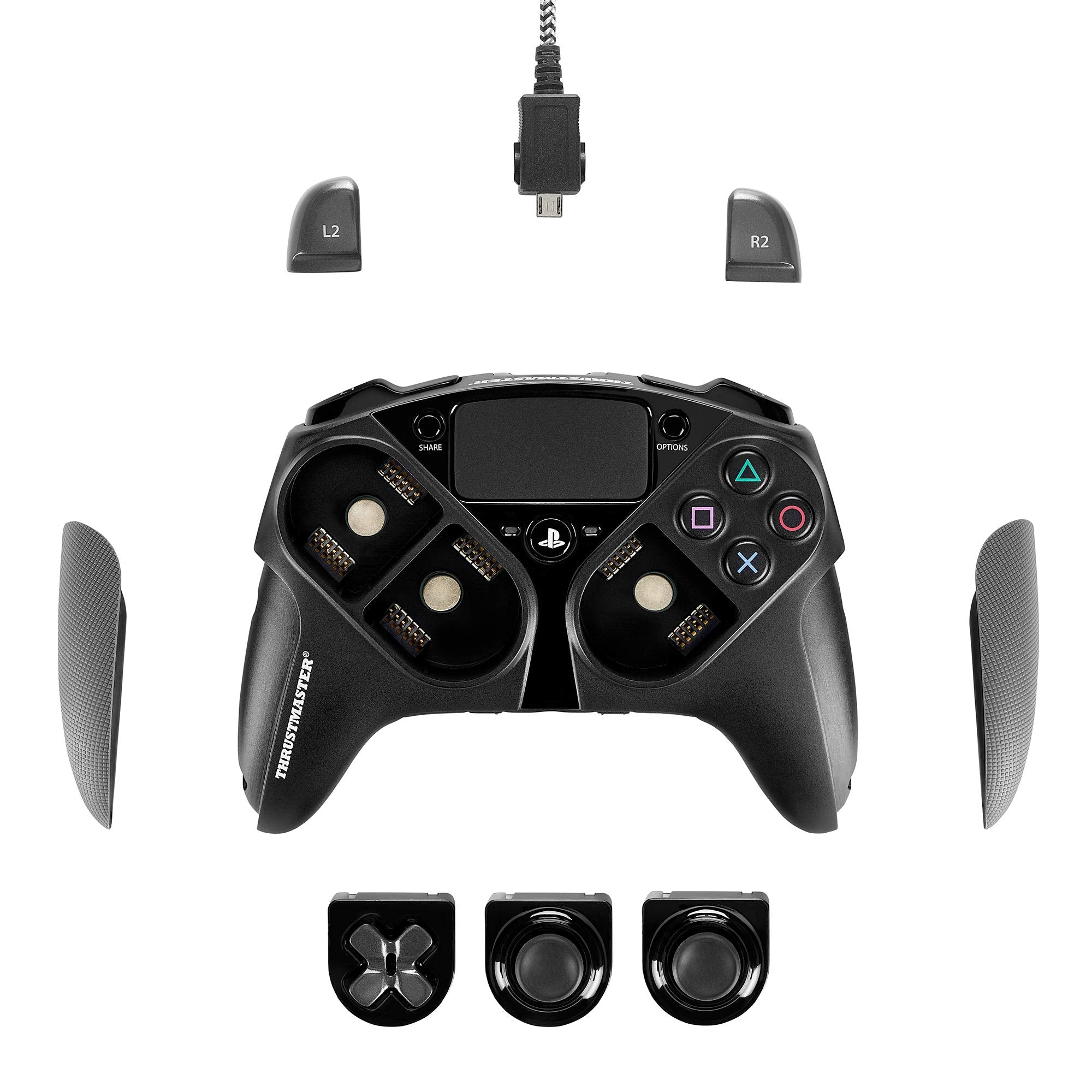 Thrustmaster - Eswap Pro Controller - Gamepad Profesional Con Cable Y Personalizable Con MóDulos Intercambiables Para PS4 - y PC (PlayStation)
