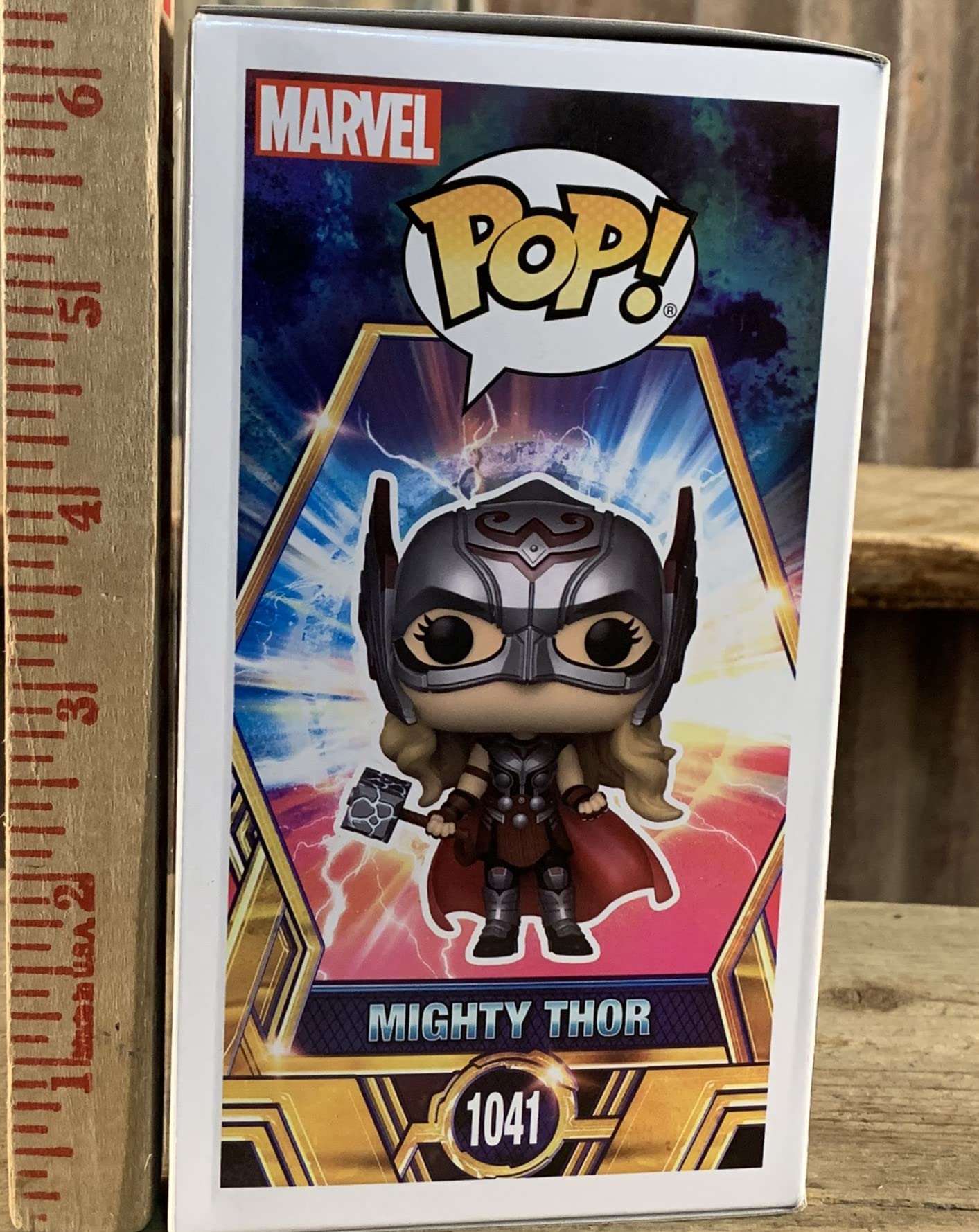 Funko Pop! Marvel: Thor: Love And Thunder - Mighty Thor - Figura De Vinilo Coleccionable - Idea De Regalo- Mercancia Oficial - Juguetes Para NiñOs Y Adultos - Movies Fans - MuñEco Para Coleccionistas