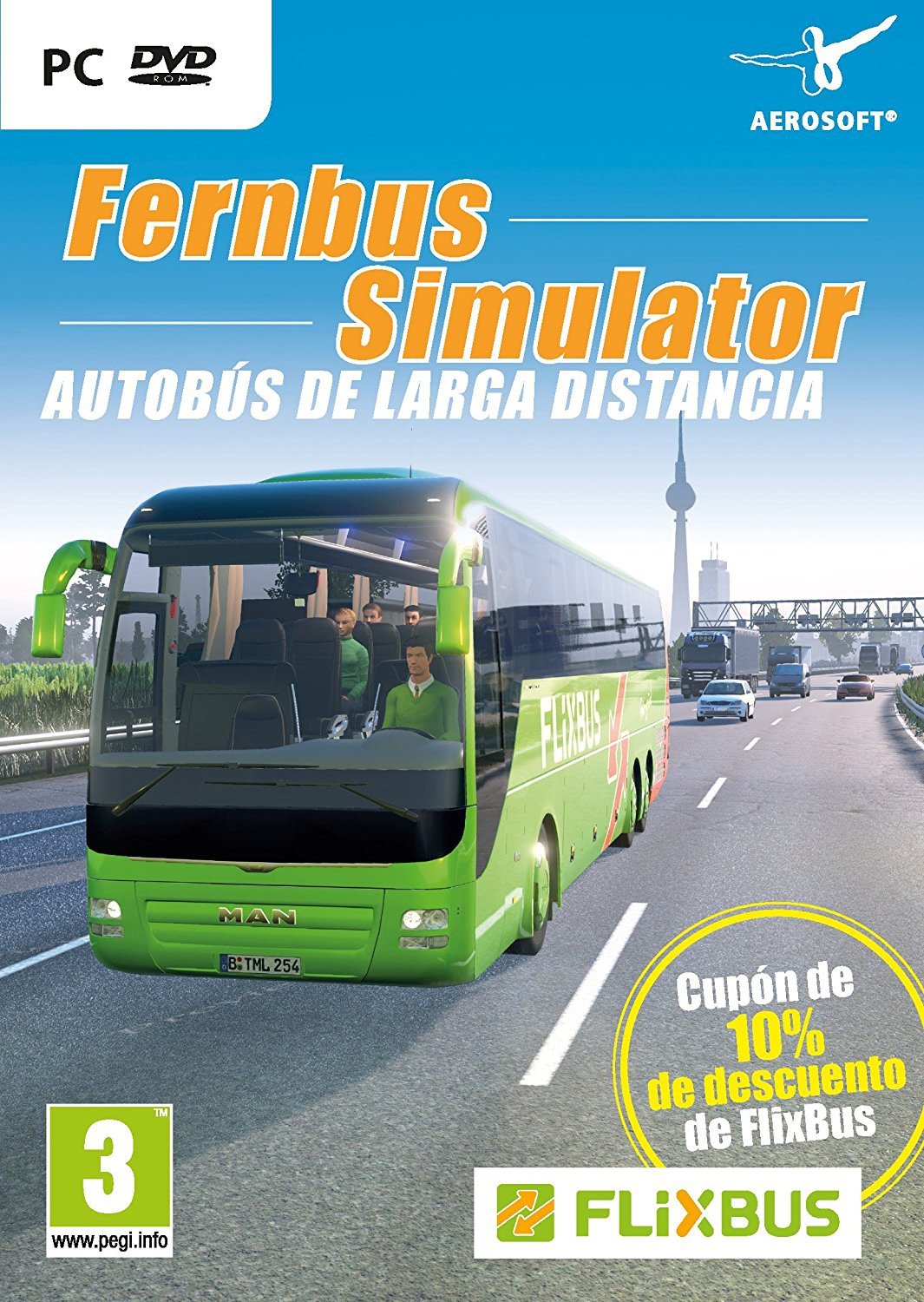 Fernbus Simulator - AutobúS De Larga Distancia Pc Pal Esp - Nuevo