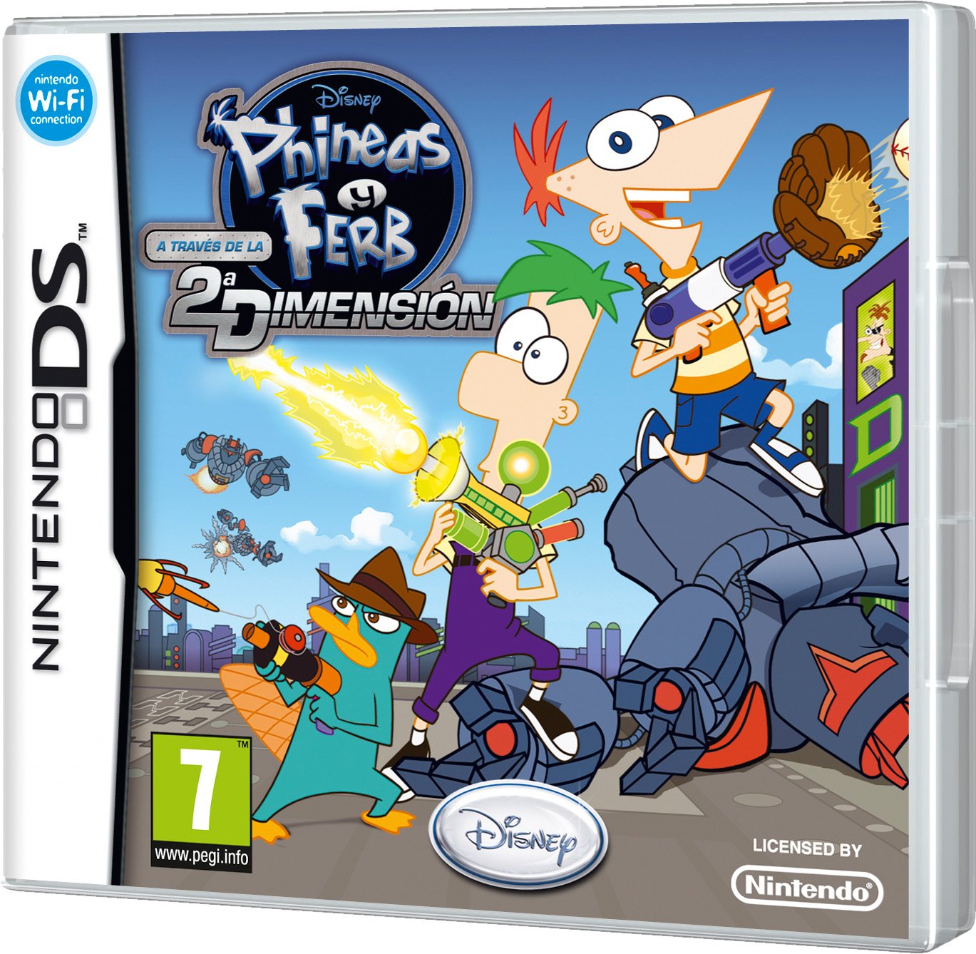 N DS - PHINEAS & FERB EN LA SEGUNDA DIMENSION