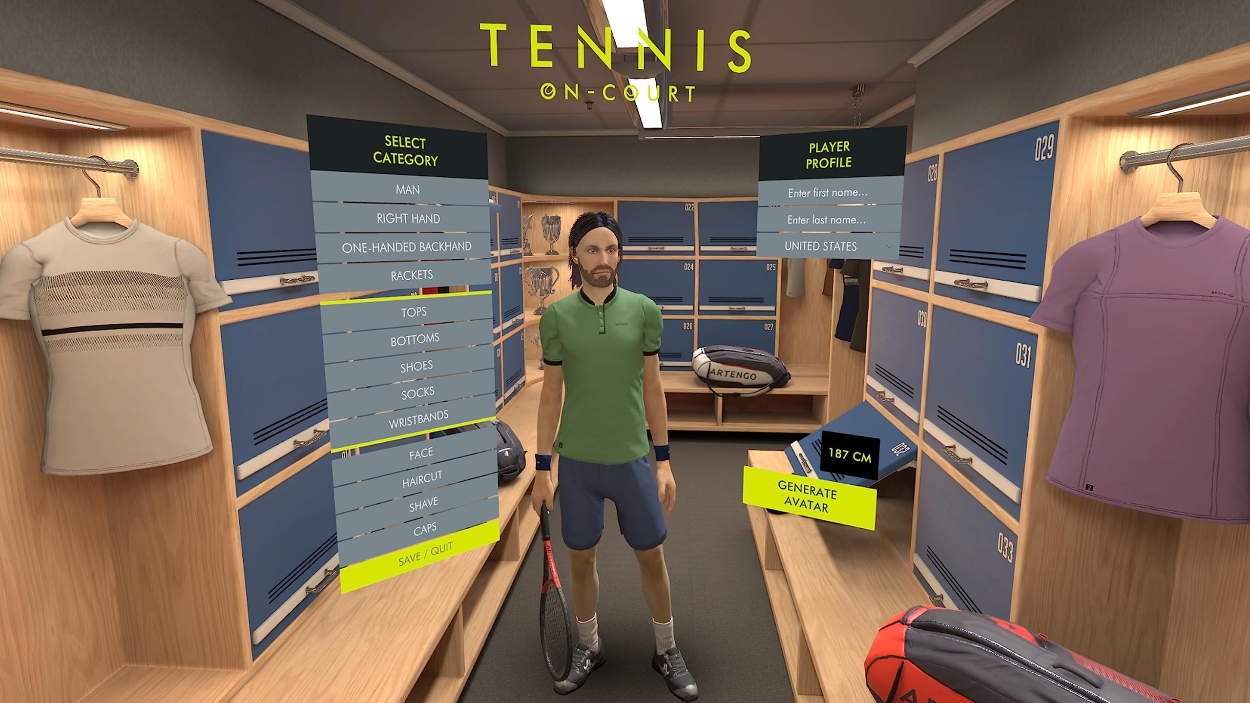 Tennis On Court