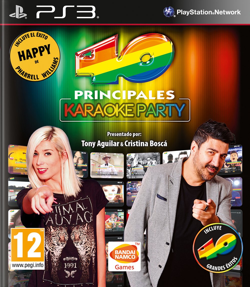 Los 40 Principales: Karaoke Party PS3 - PAL ESP - Nuevo