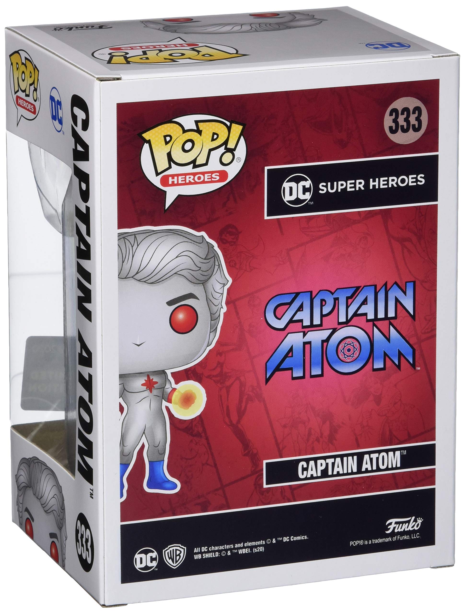 Funko Pop! Heroes: Dc - Captain Atom - Dc Comics - Figura De Vinilo Coleccionable - Idea De Regalo- Mercancia Oficial - Juguetes Para NiñOs Y Adultos - Comic Books Fans