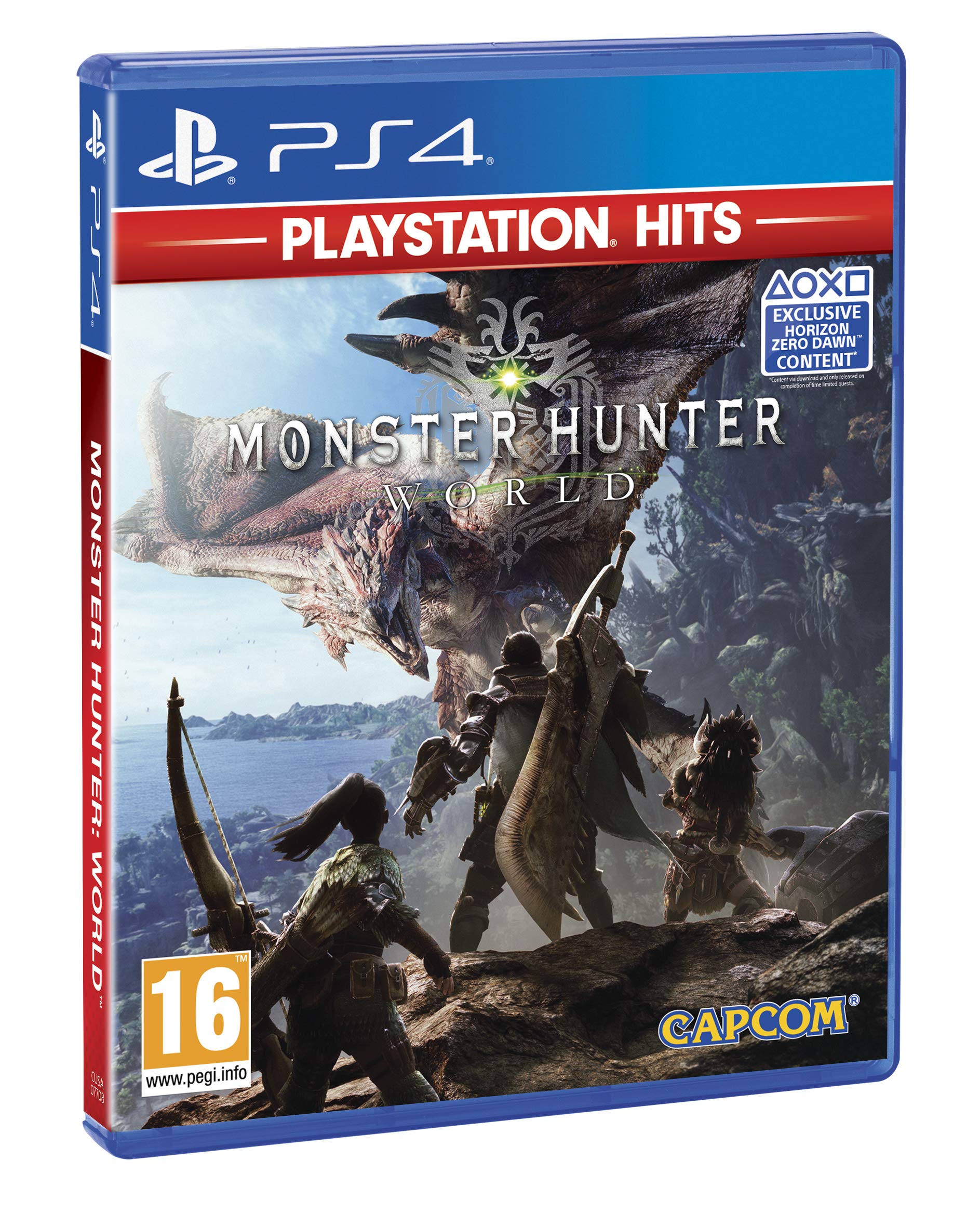 Monster Hunter World Ps Hits PS4 - [PAL ESP] - Nuevo