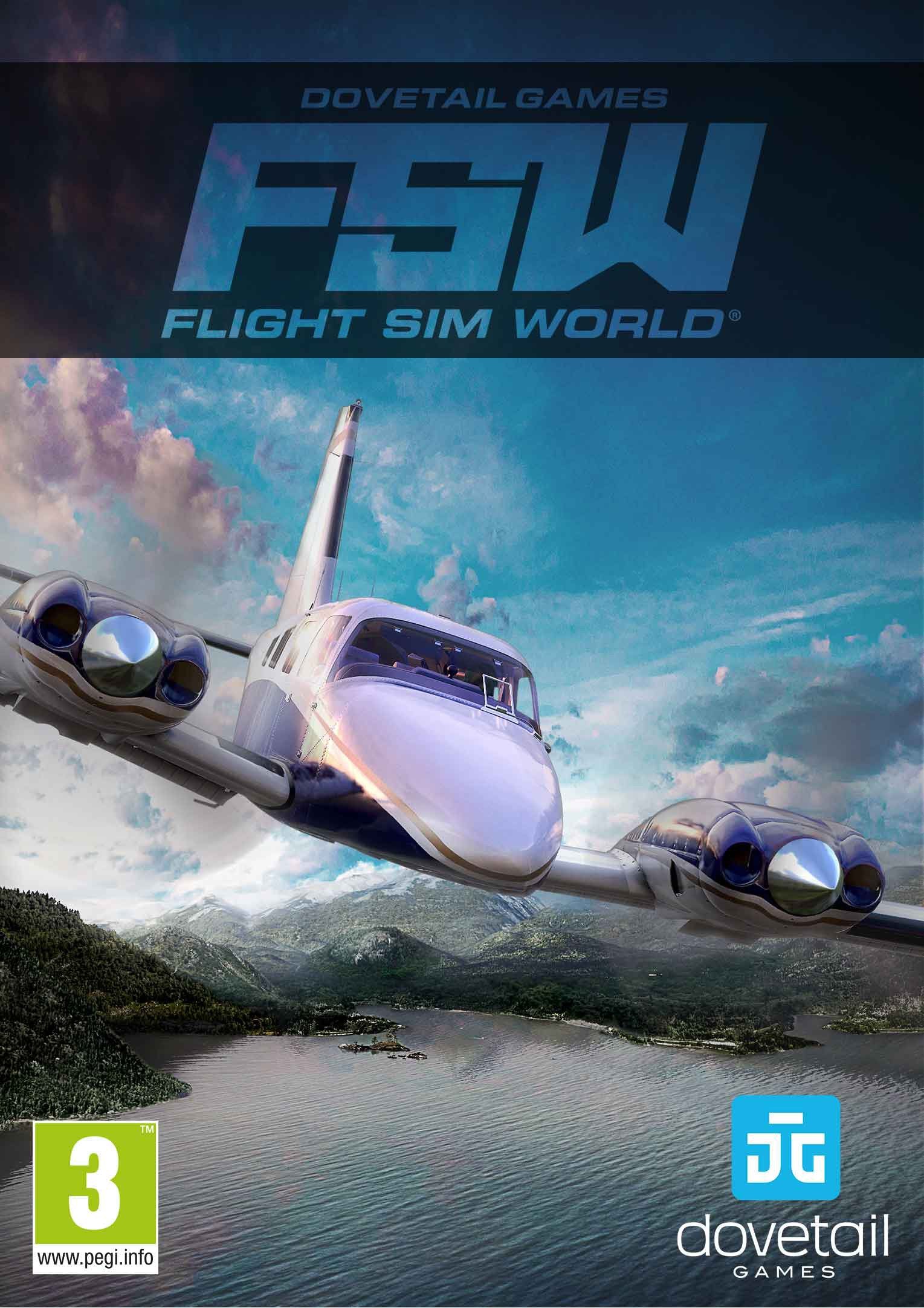 Flight Sim World Pc [Pal Esp] - Nuevo
