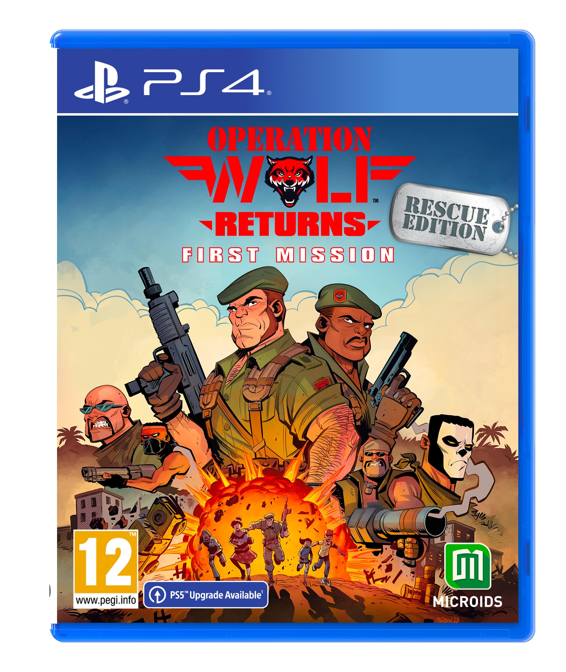 Operation Wolf Returns: First Mission PS4 - PAL ESP - Nuevo