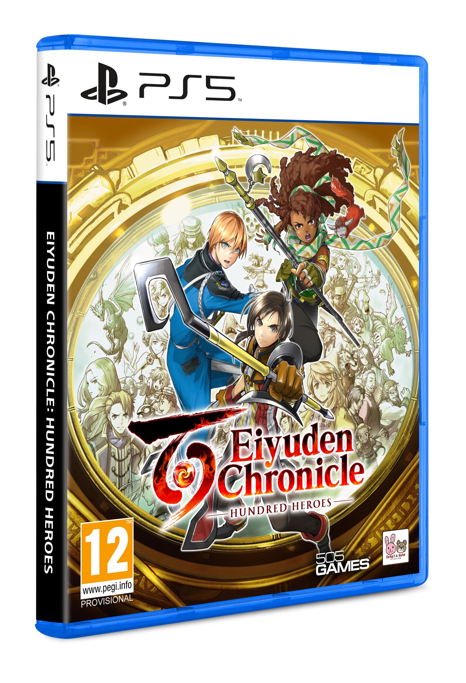 505 Games Eiyuden Chronicle: Hundred Heroes - Increíble JRPG con Más de 100 Personajes Únicos, Combates por Turnos y Arte Pixelado en un Mundo 3D Fascinante