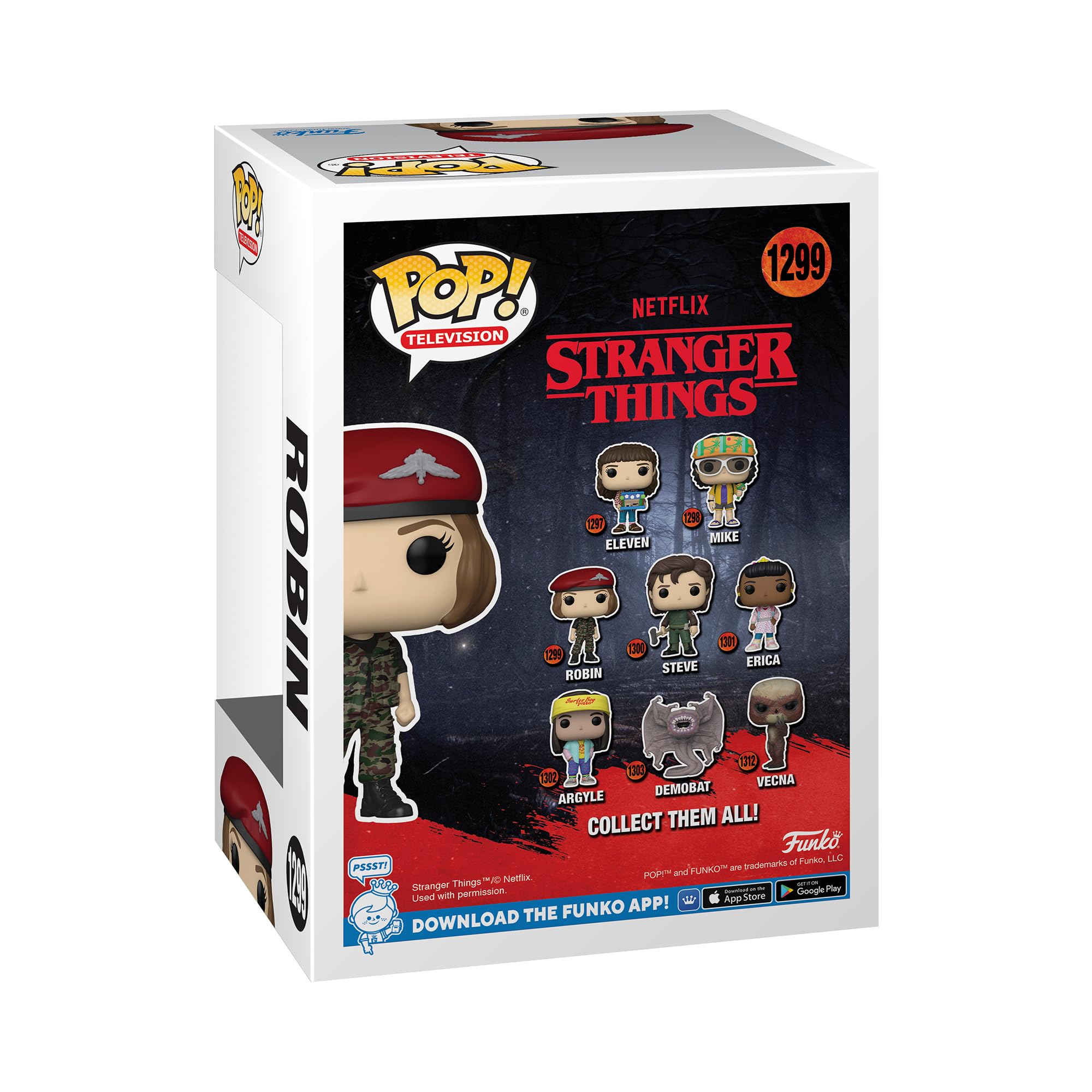 Funko Pop! Tv: Stranger Things - Robin - Figura De Vinilo Coleccionable - Idea De Regalo- Mercancia Oficial - Juguetes Para NiñOs Y Adultos - Tv Fans - MuñEco Para Coleccionistas Y ExposicióN