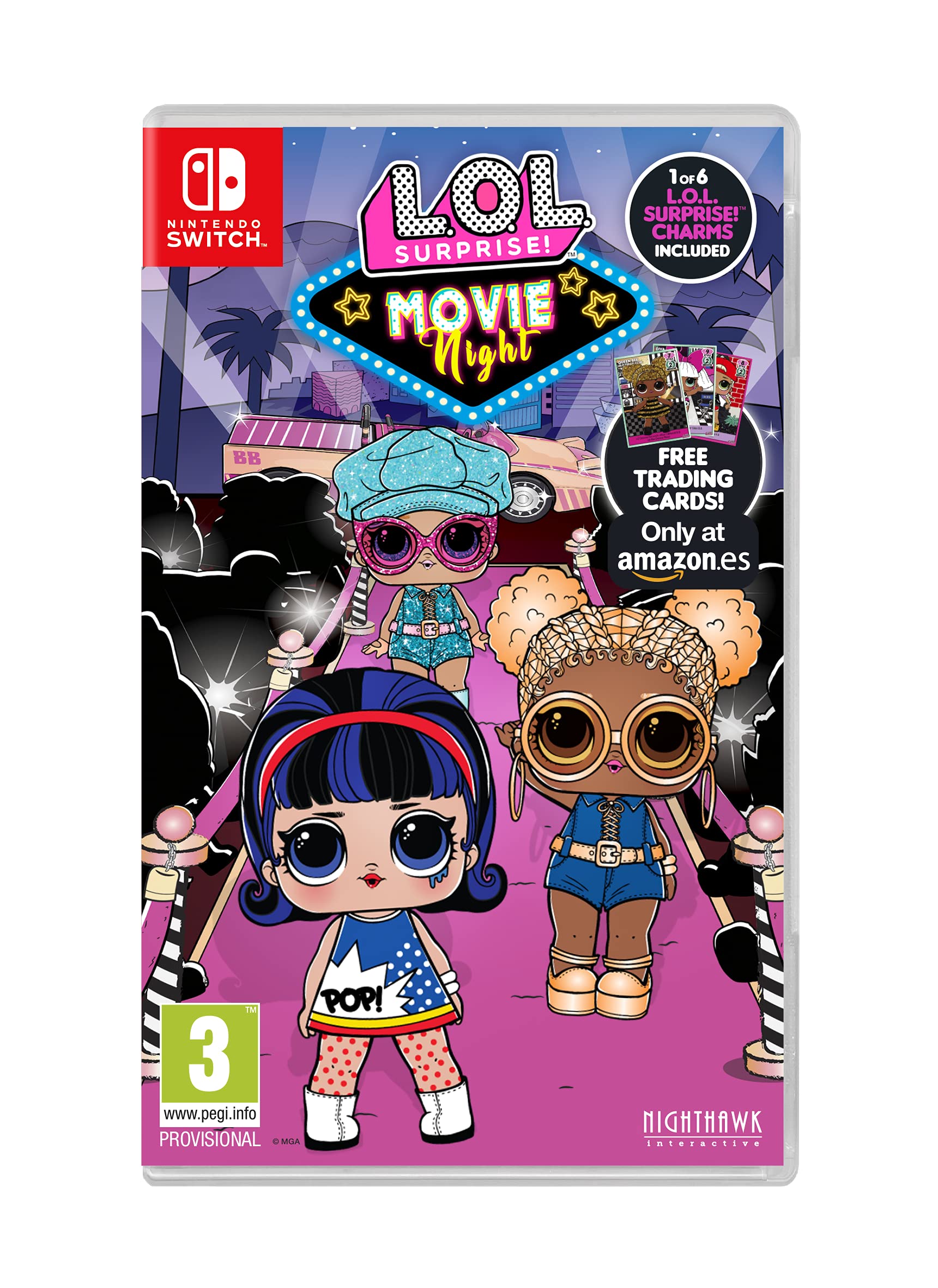 L.O.L. Surprise! Movie Night - NINTENDO SWITCH - PAL ESP - Nuevo