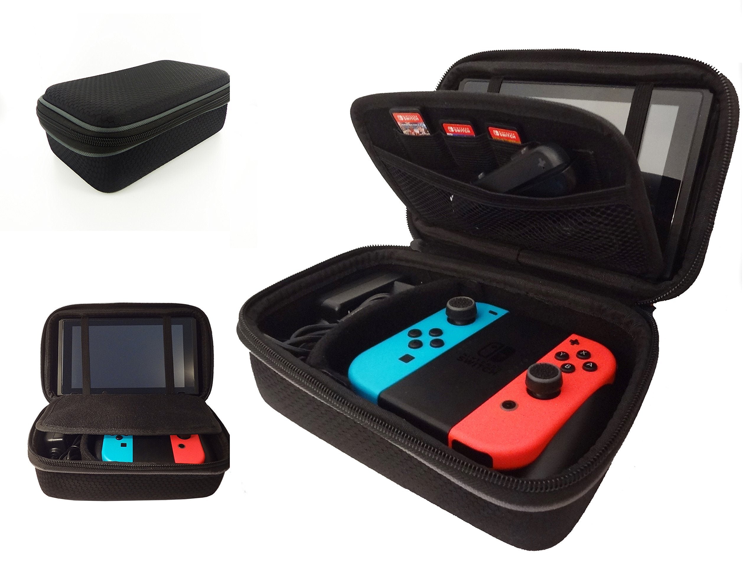 Subsonic - Mallette de rangement et de transport pour Switch et accessoires