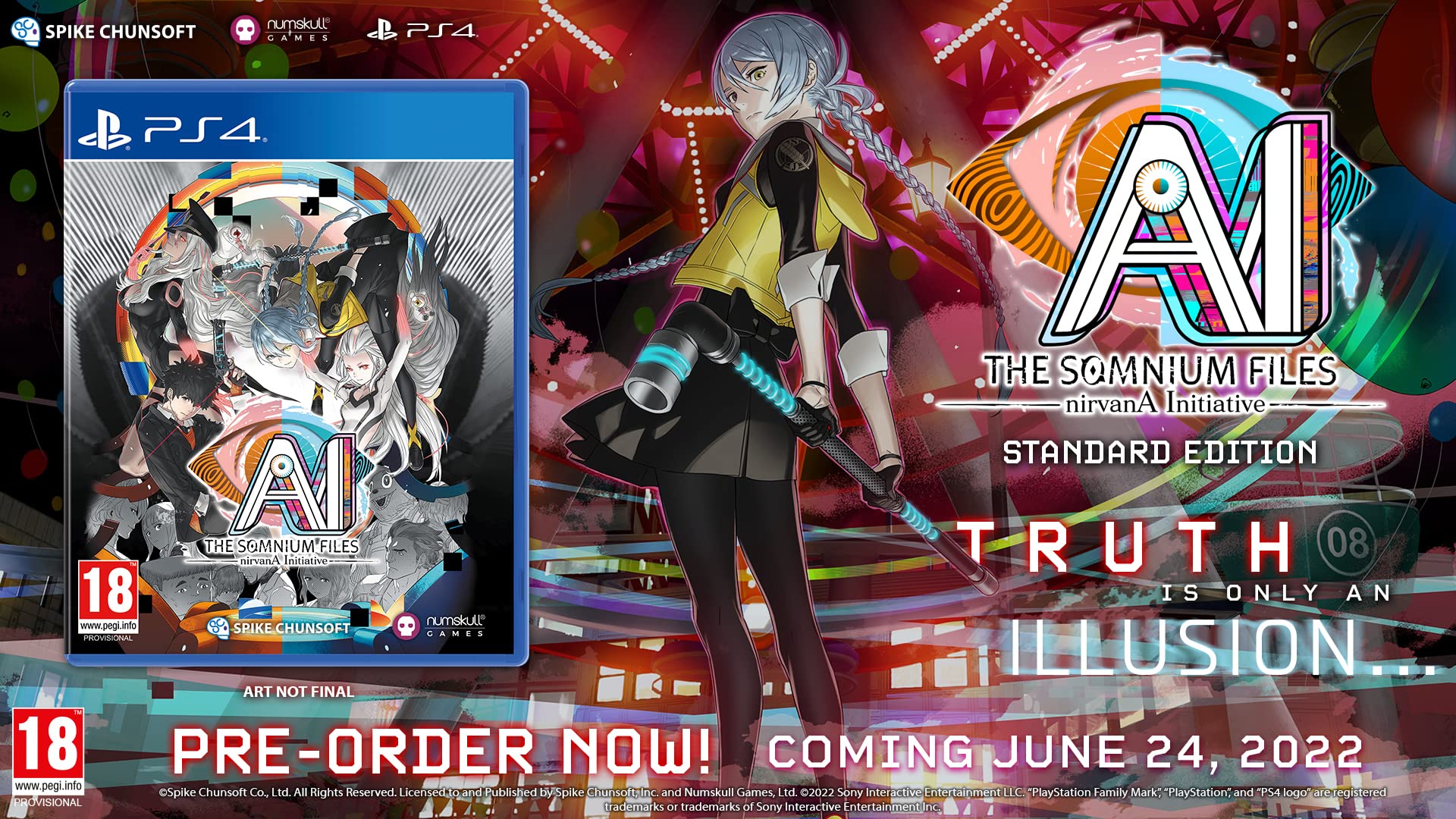 Ai The Somnium Files Nirvana Initiative PS4 - [PAL ESP] - Nuevo
