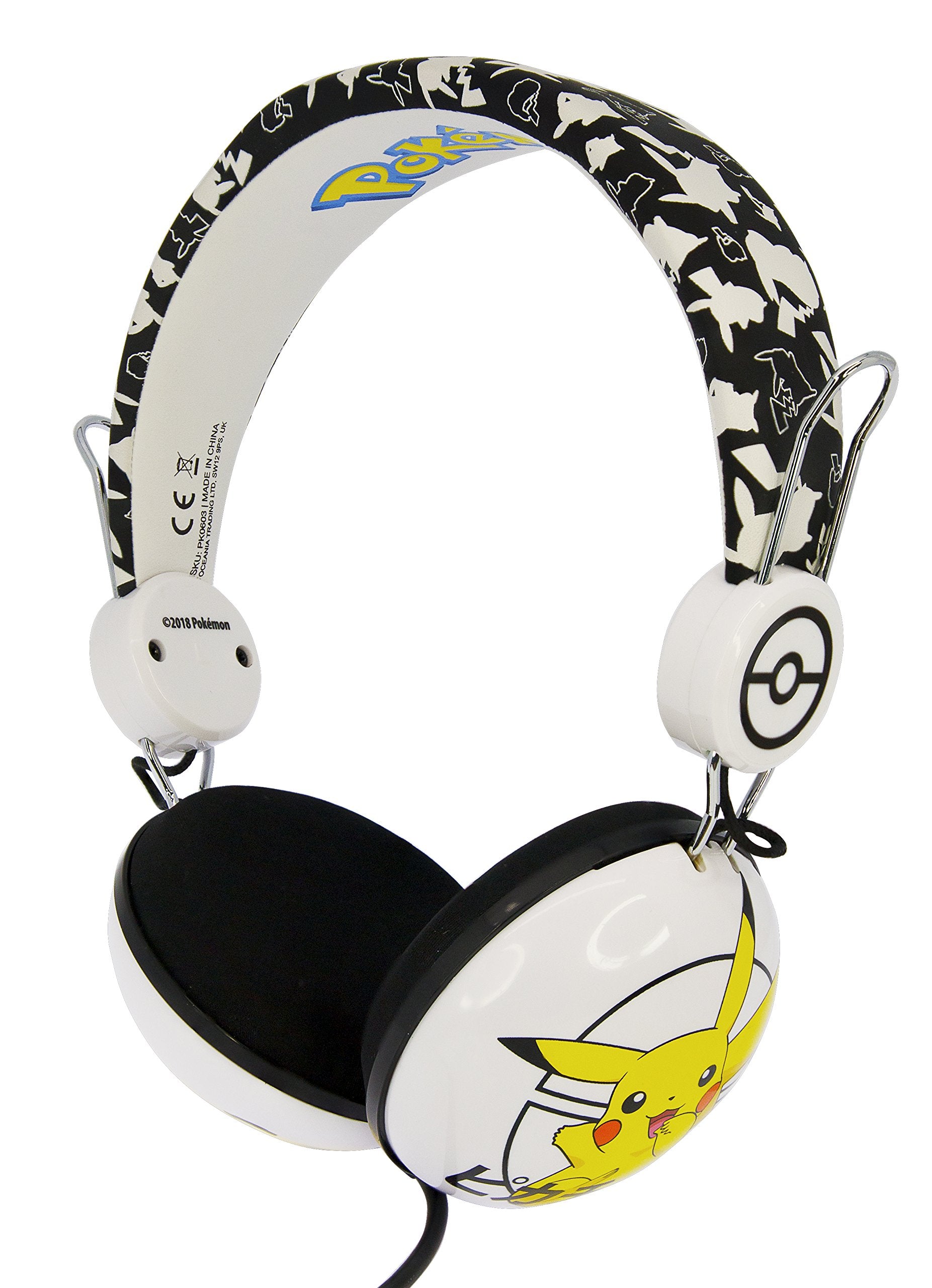 Otl - Auriculares Con Cable Blancos PokéMon Pikachu Japanese Multiplataforma ( NINTENDO SWITCH - )